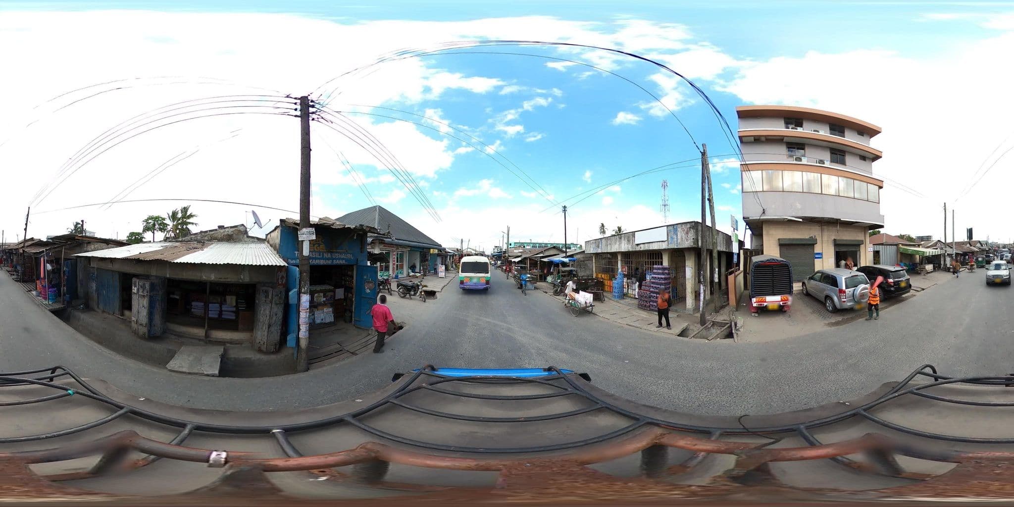 Street view near Season Guest House, Dar es Salaam
