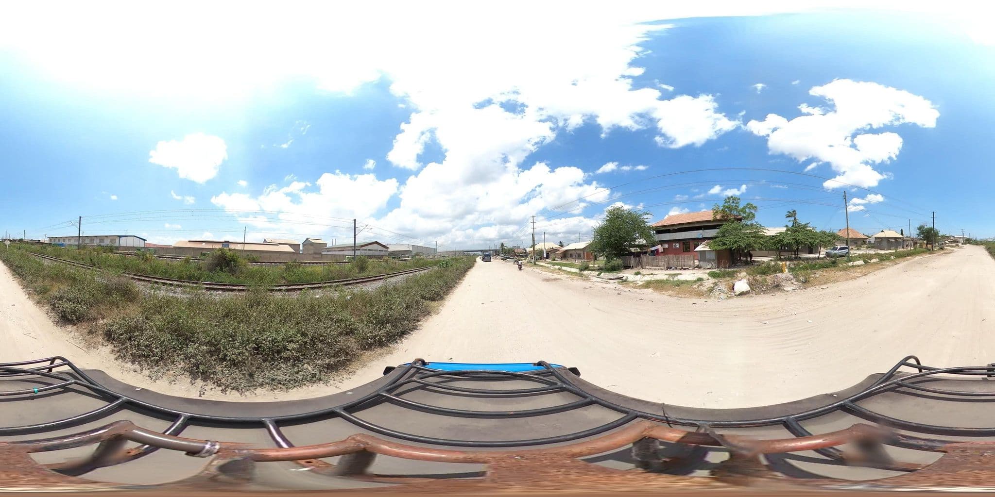 Street view near Saja Guest House, Dar es Salaam