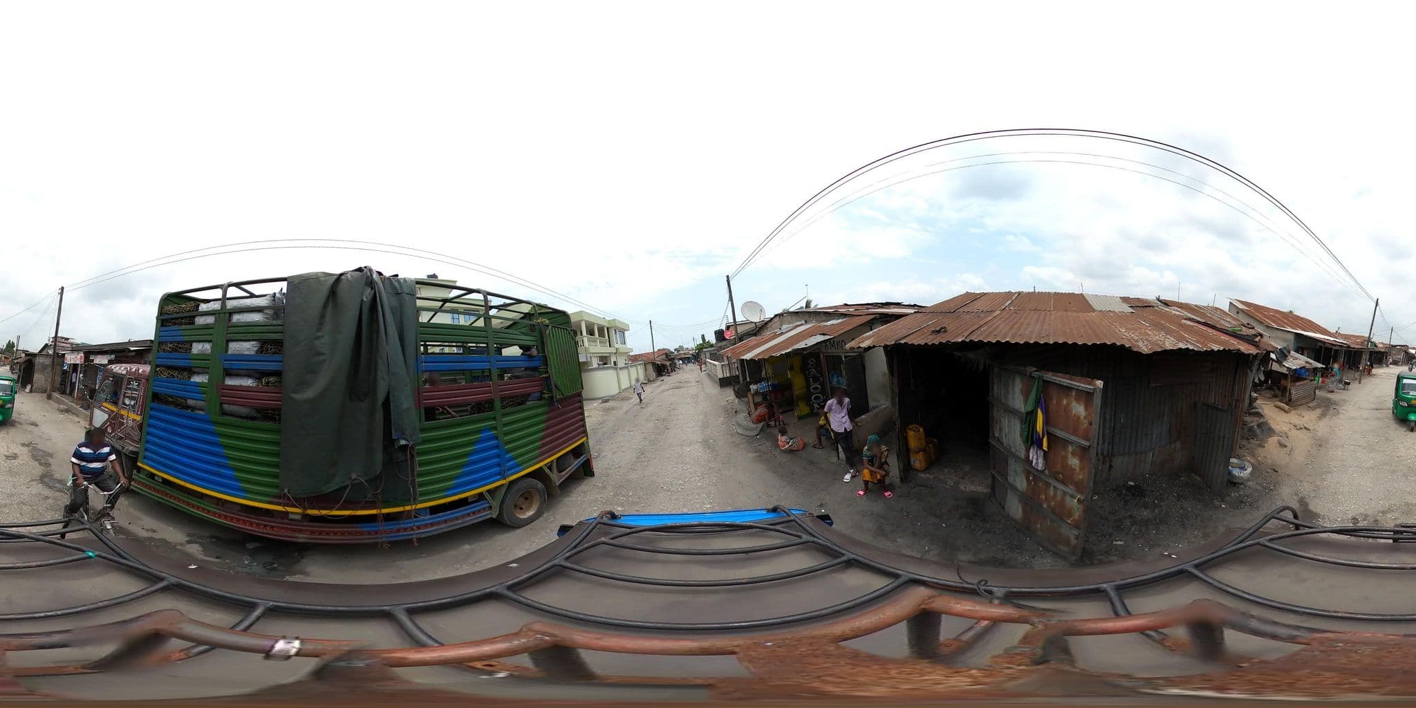 Street view near Sun City Motel, Magomeni