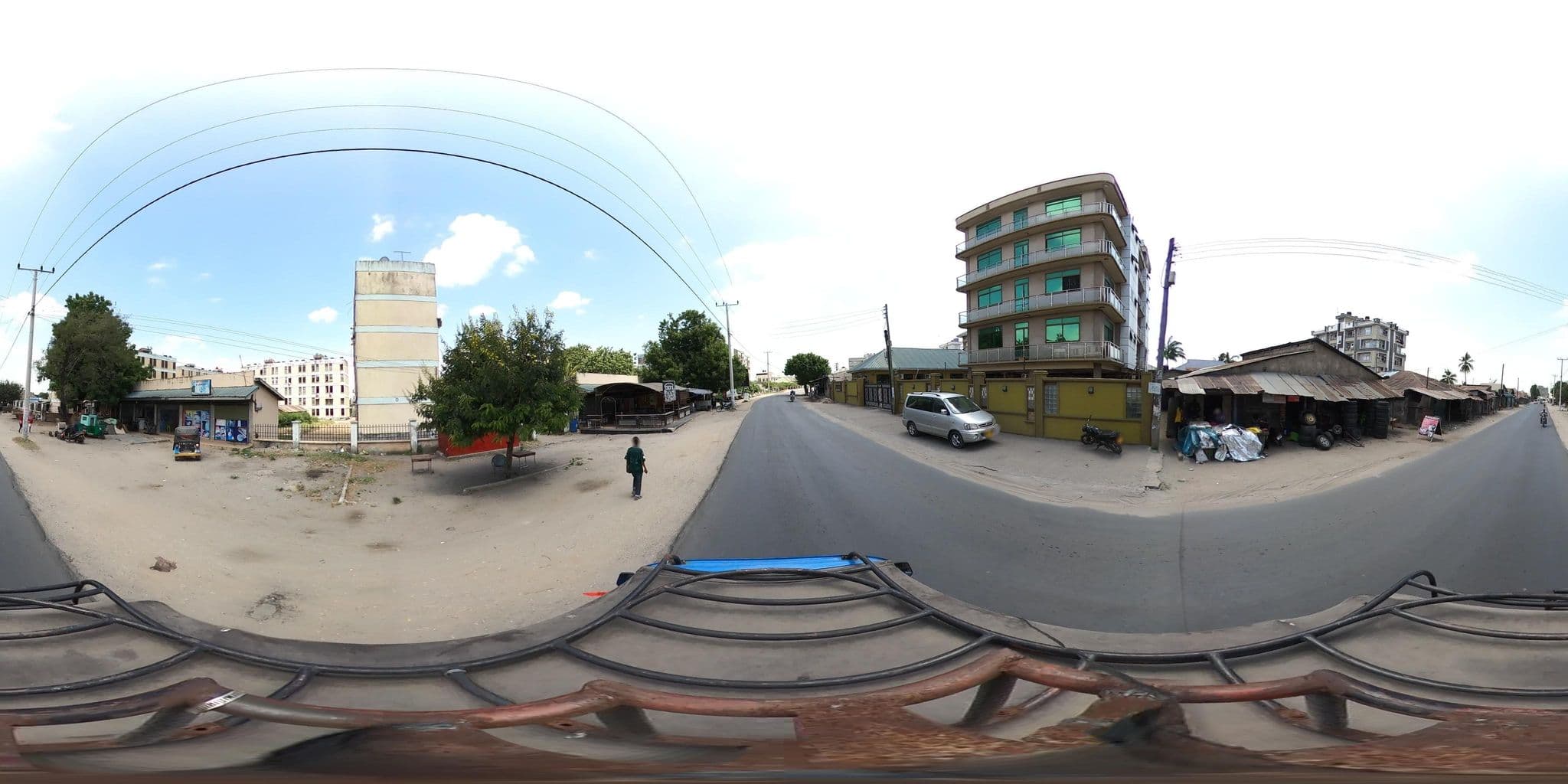 Street view near Kilimanjaro Mountain Lodge, Dar es Salaam