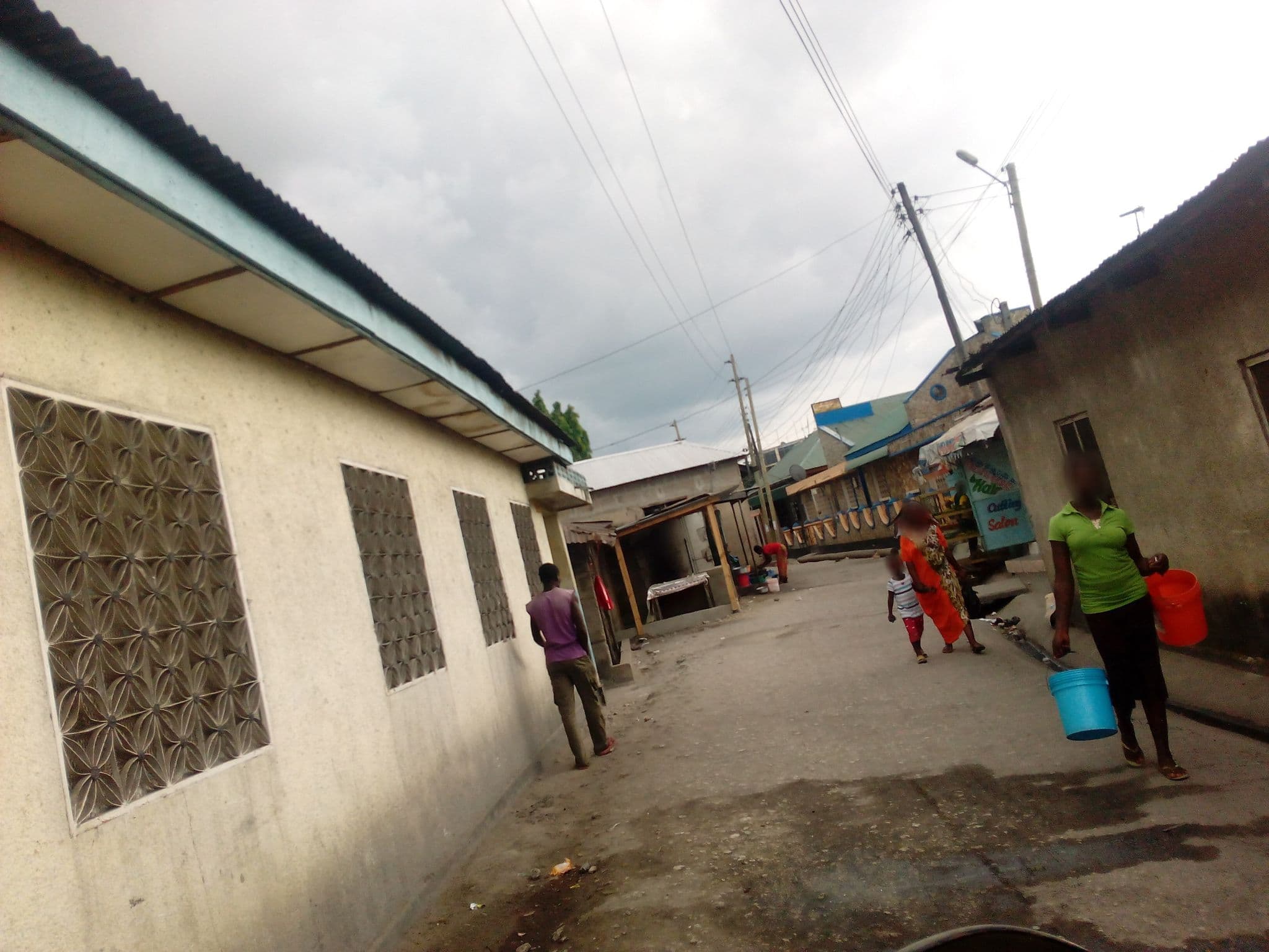 Street view near Millenium Guest House, Dar es Salaam