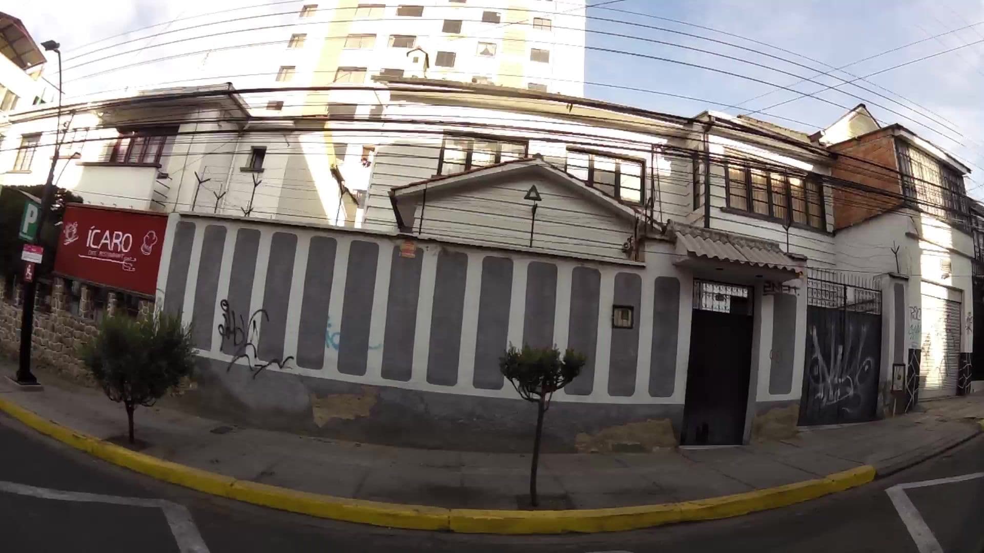 Street view near Residencial Naci, La Paz