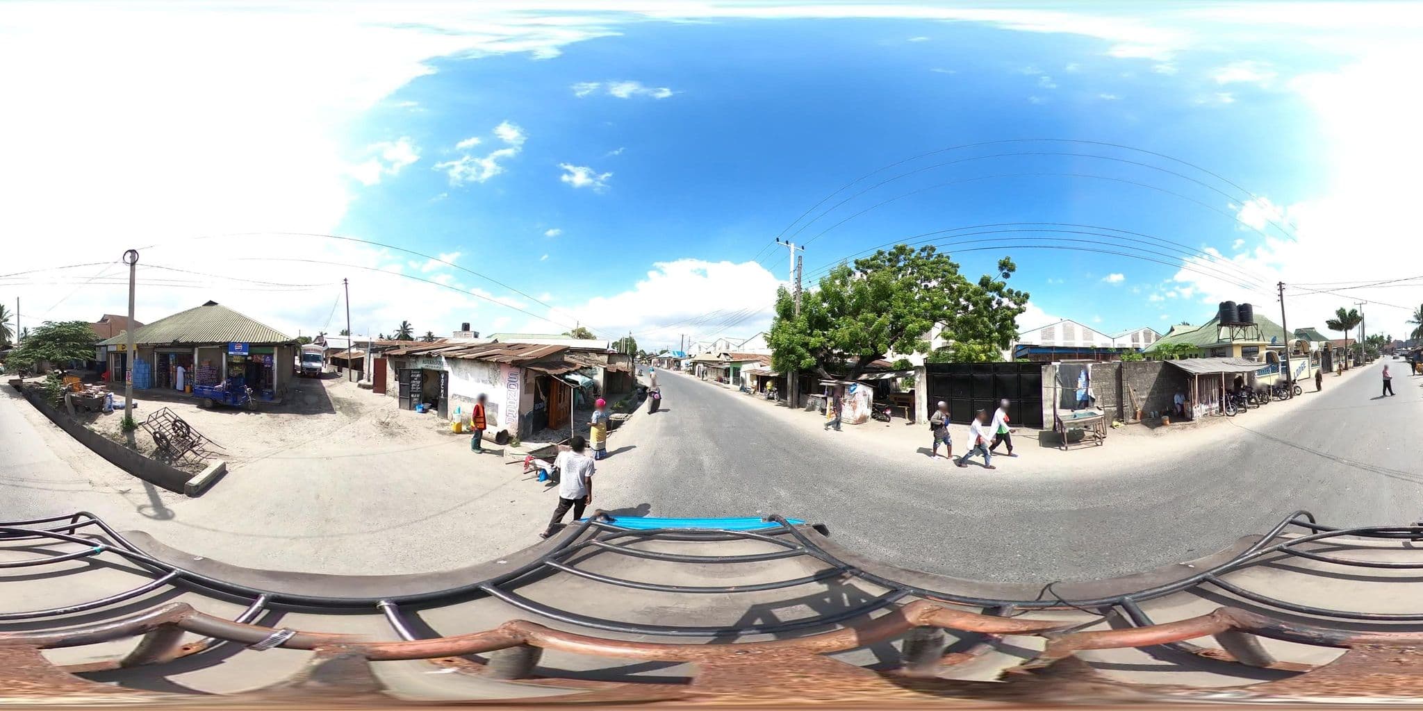 Street view near New Kinyuma Lodge, Dar es Salaam
