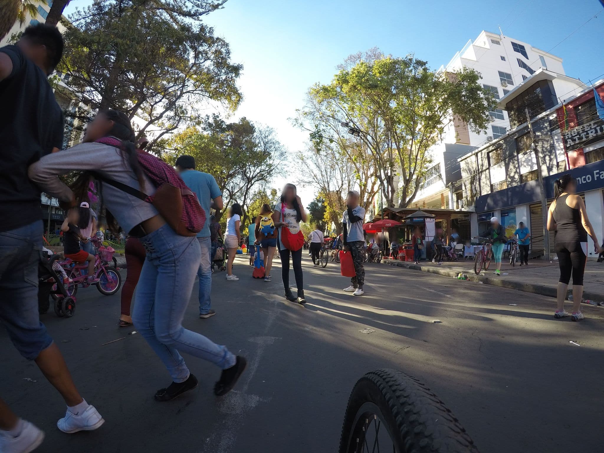 Street view near Hotel Attridge, Cochabamba — © jjiglesias (CC BY-SA · Mapillary)