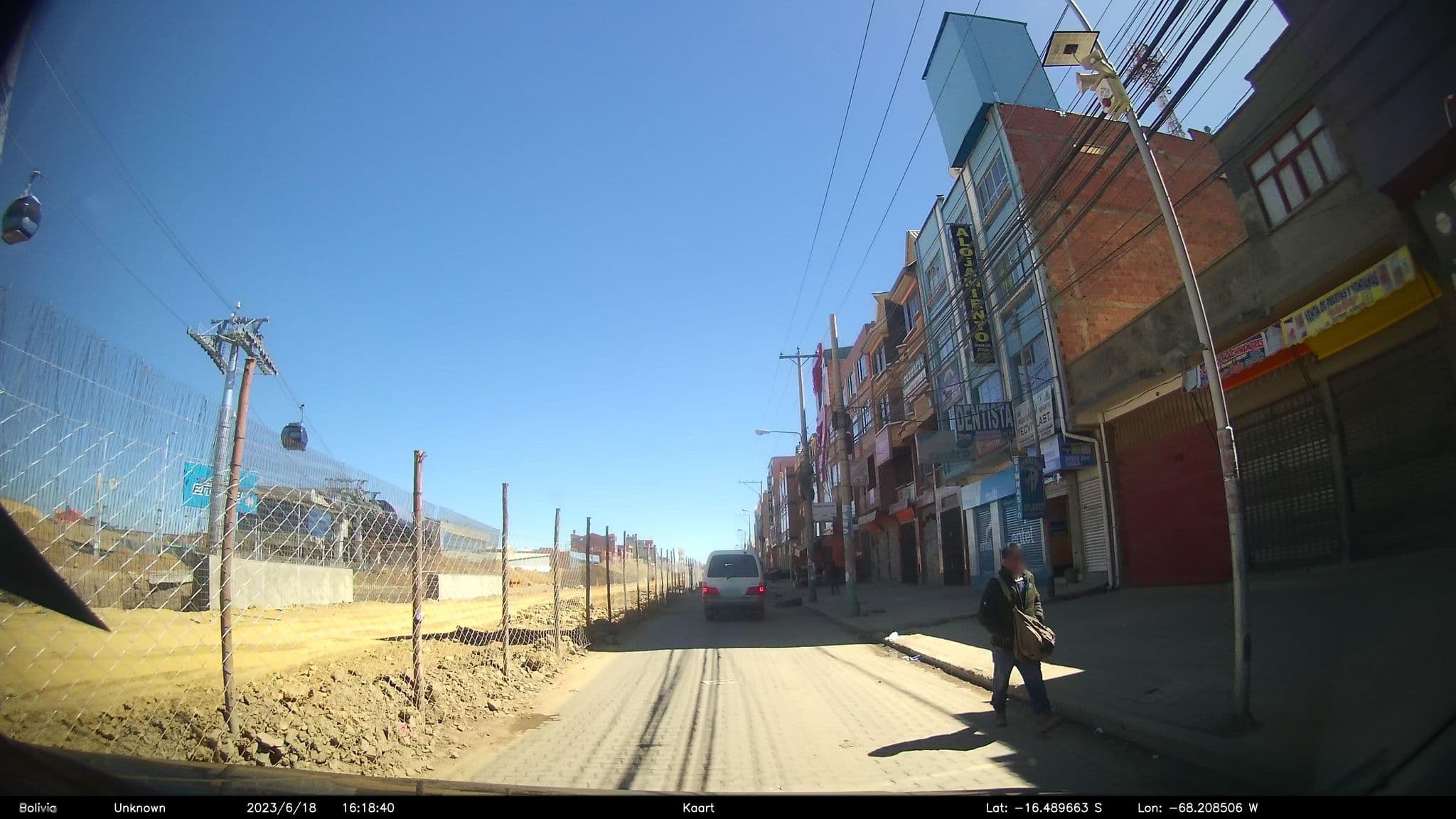 Street view near Alojamiento, La Paz