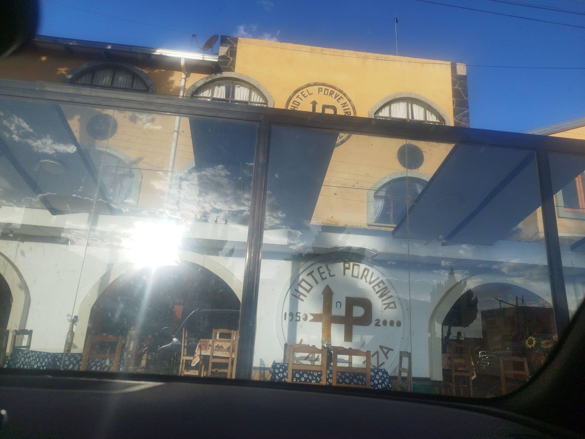 Street view near Hotel El Porvenir Villa Loza, Patacamaya — © rodolfovar (CC BY-SA · Mapillary)