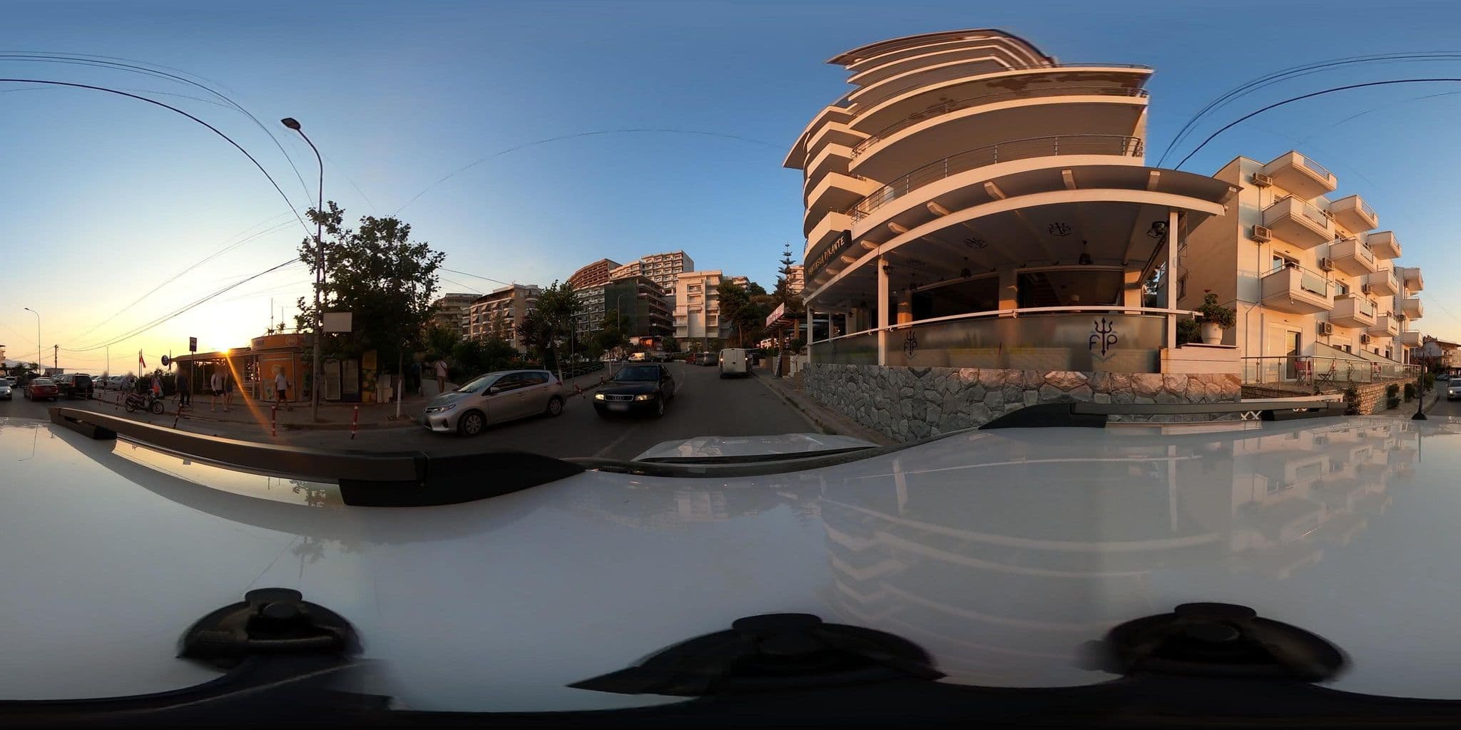 Street view near Hotel Oasis, Sarandë — © tumblecow (CC BY-SA · Mapillary)