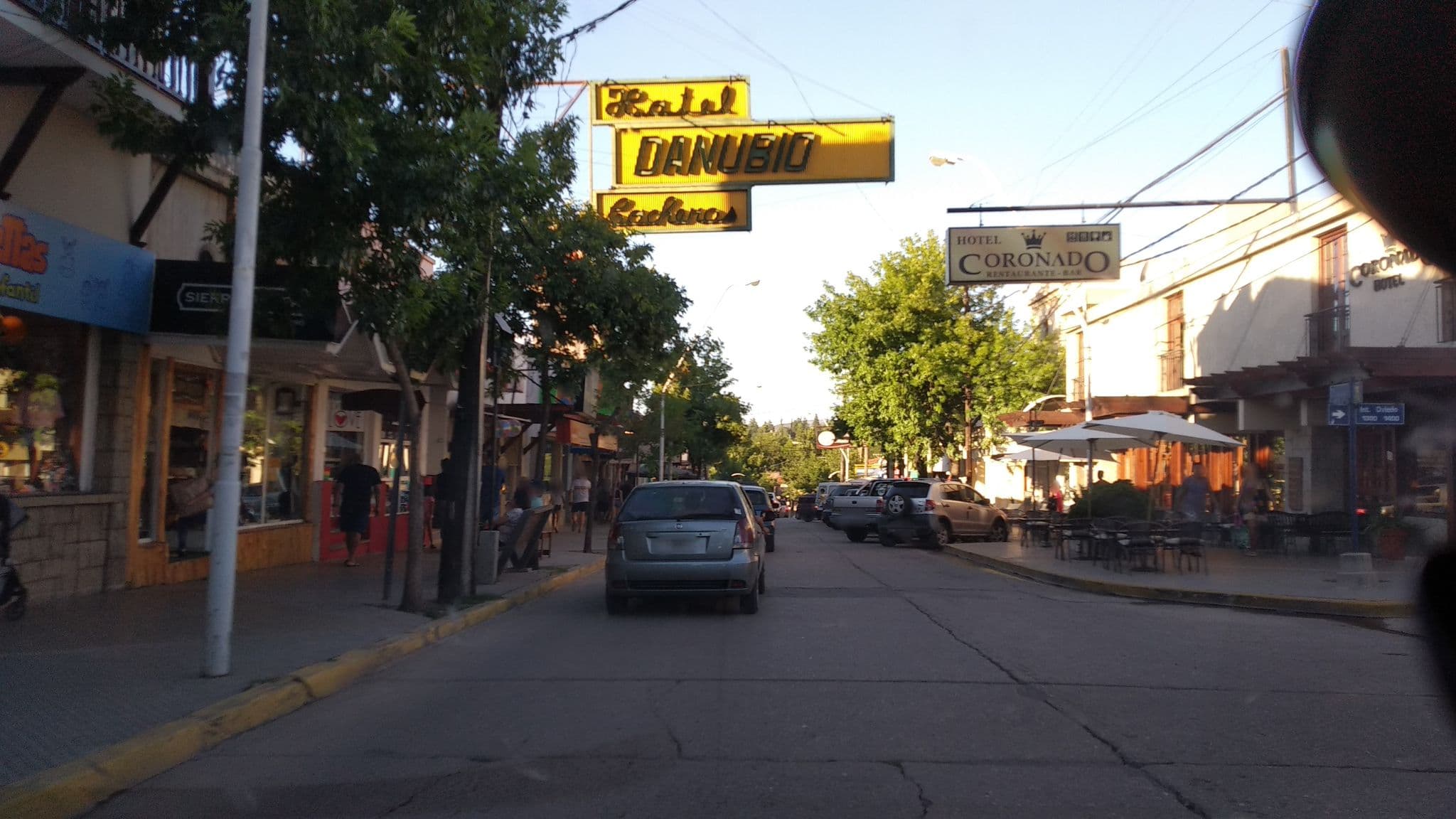 Street view near Hotel Colonial, Mina Clavero — © nicfer (CC BY-SA · Mapillary)
