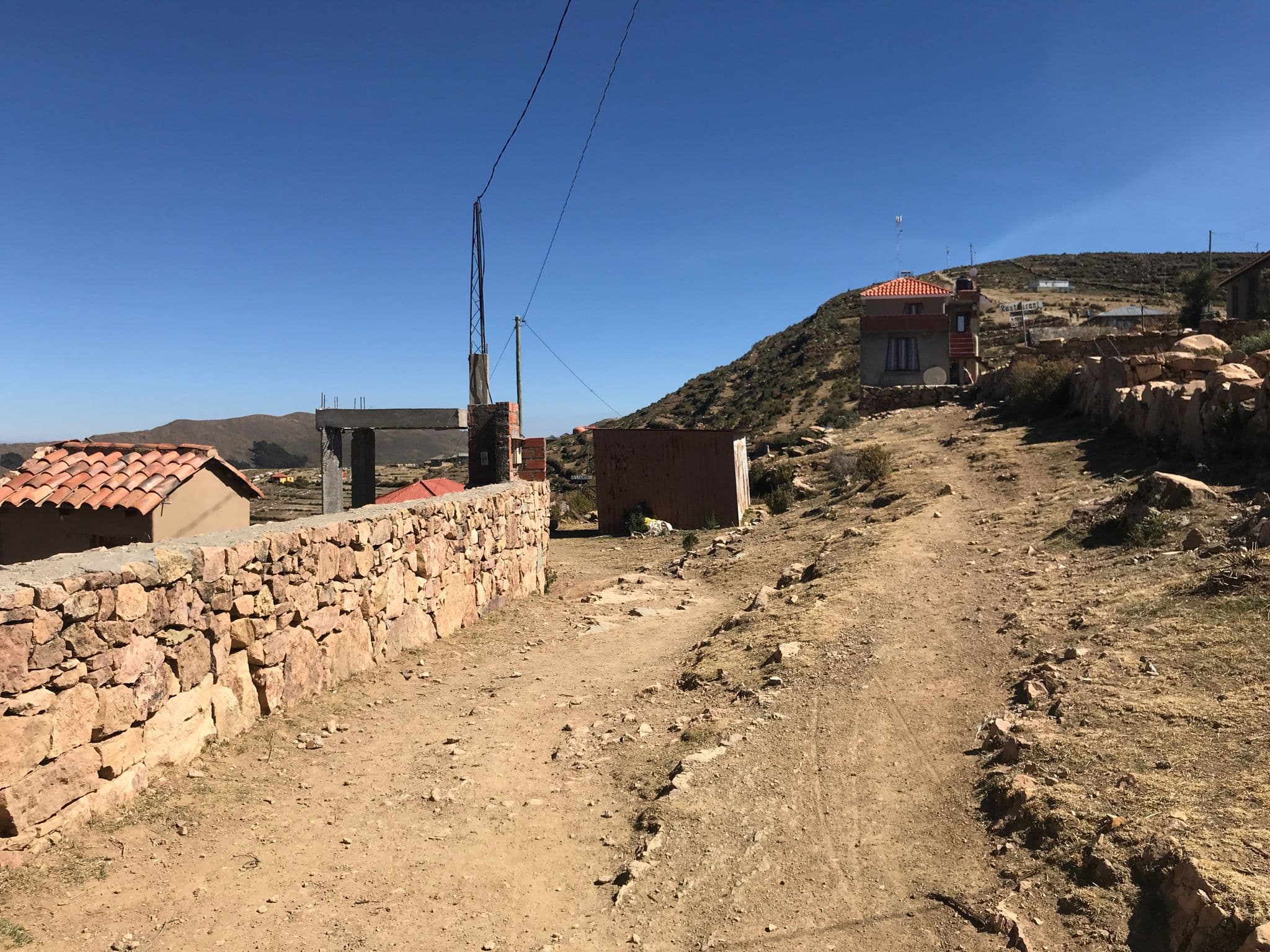 Street view near Hostal Jallalla, Yumani — © ejegg (CC BY-SA · Mapillary)