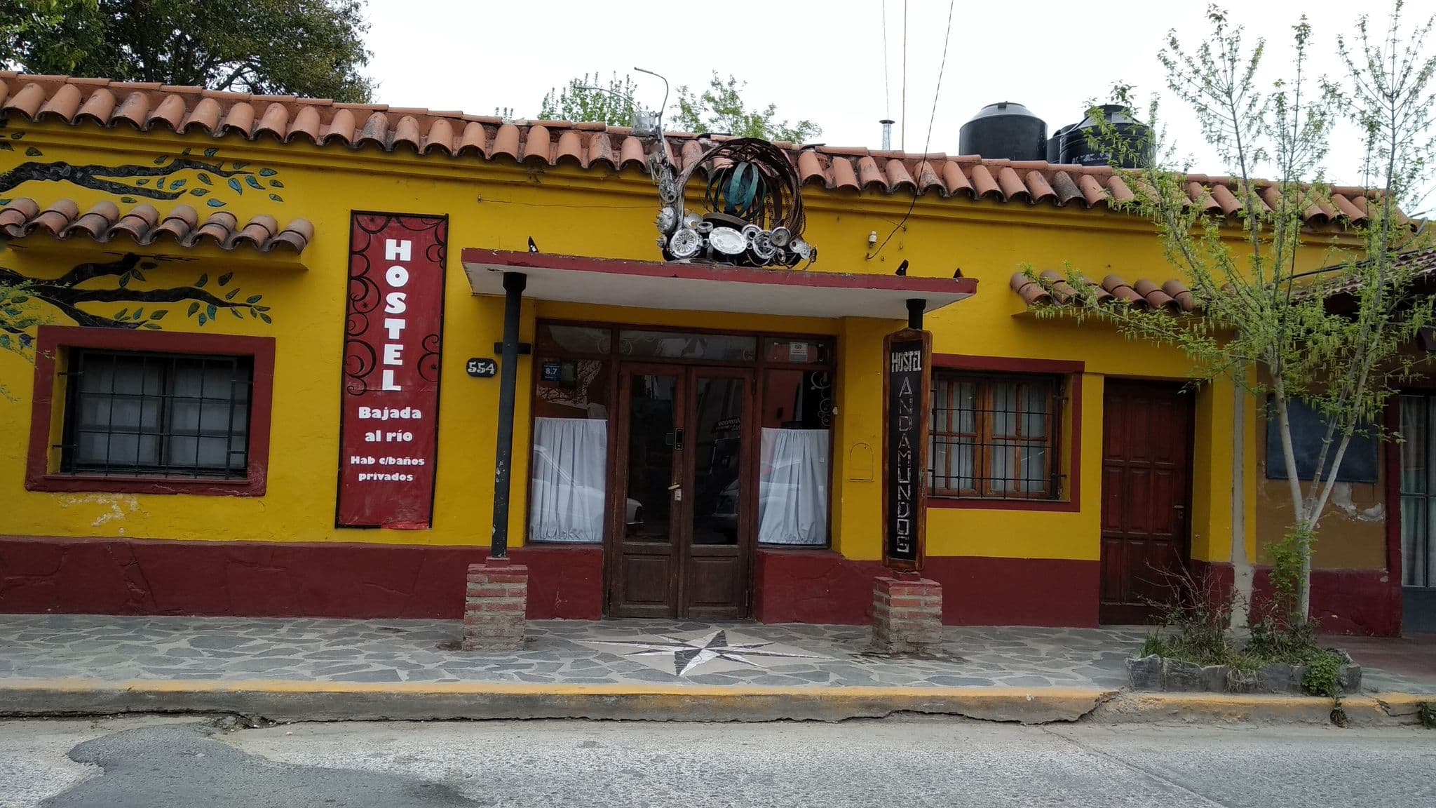Street view near Hostel AndaMundos, Mina Clavero — © isita2018 (CC BY-SA · Mapillary)