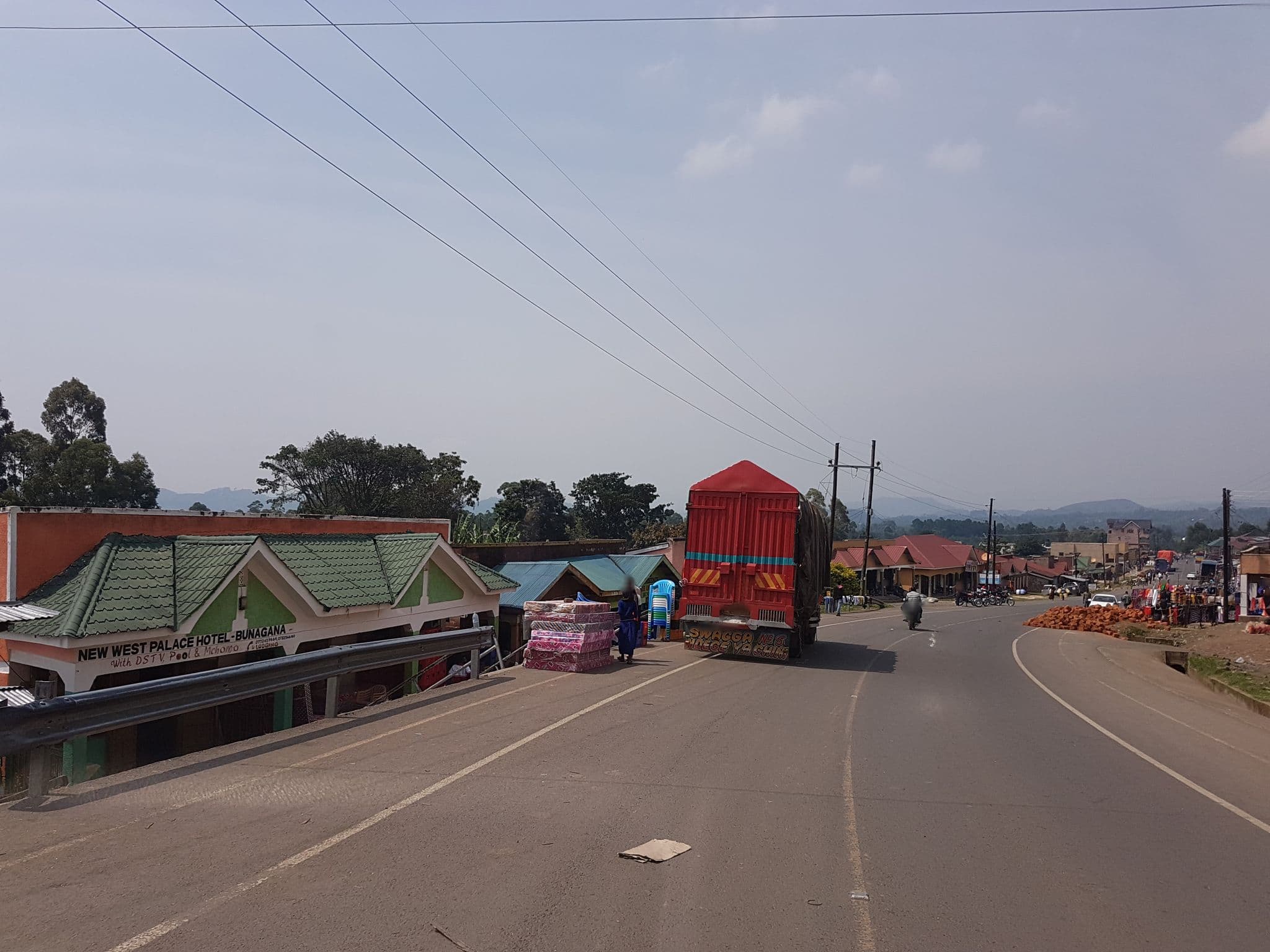 Street view near Home Again Hotel and Lodge Bunagana, Kisoro — © shamillah (CC BY-SA · Mapillary)