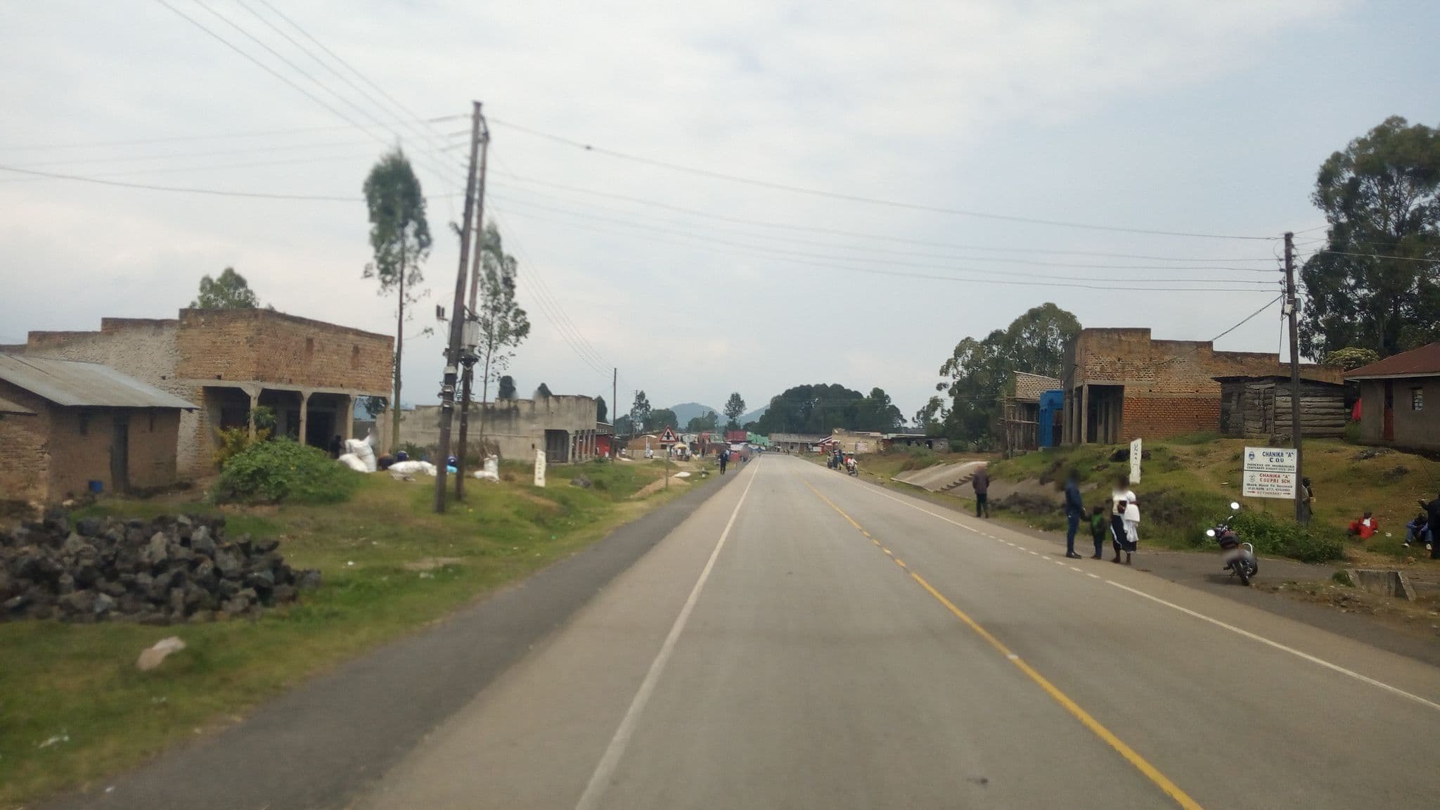 Street view near Kimori Hotel, Kisoro — © klain890 (CC BY-SA · Mapillary)