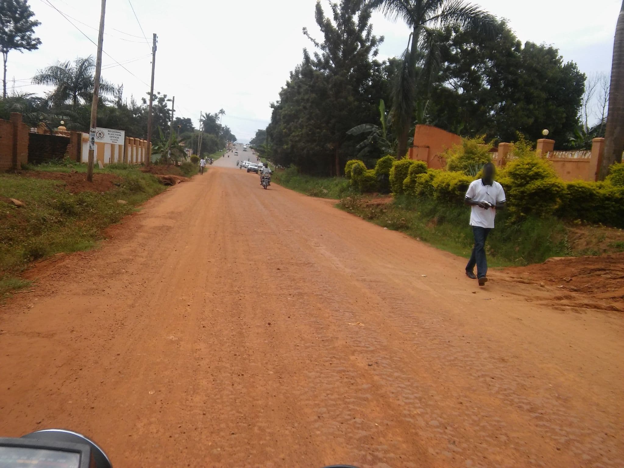 Street view near Free Link Guest House, Mbale — © hills95 (CC BY-SA · Mapillary)