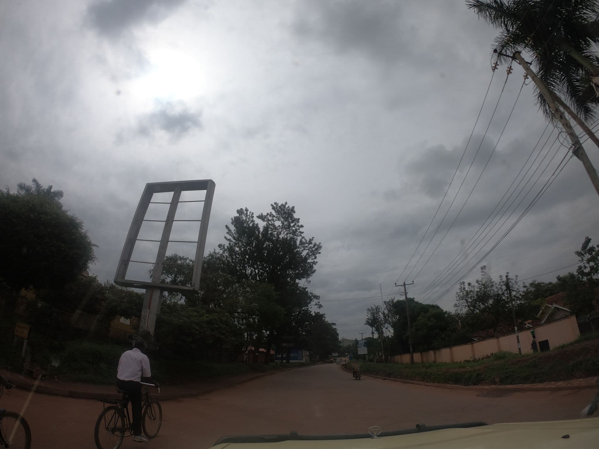 Street view near Le Bougainviller, Kampala
