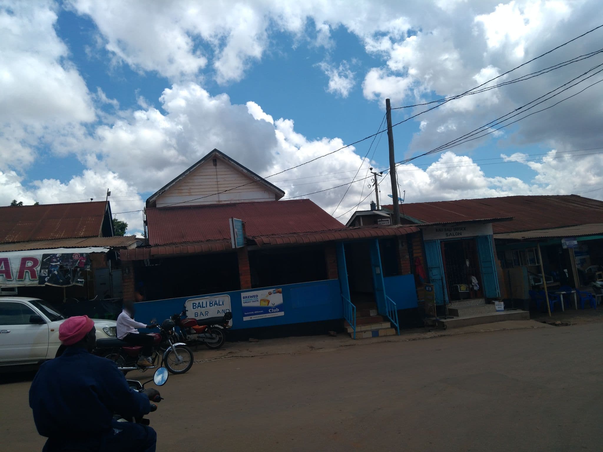 Street view near Balibali Guest House, Kampala