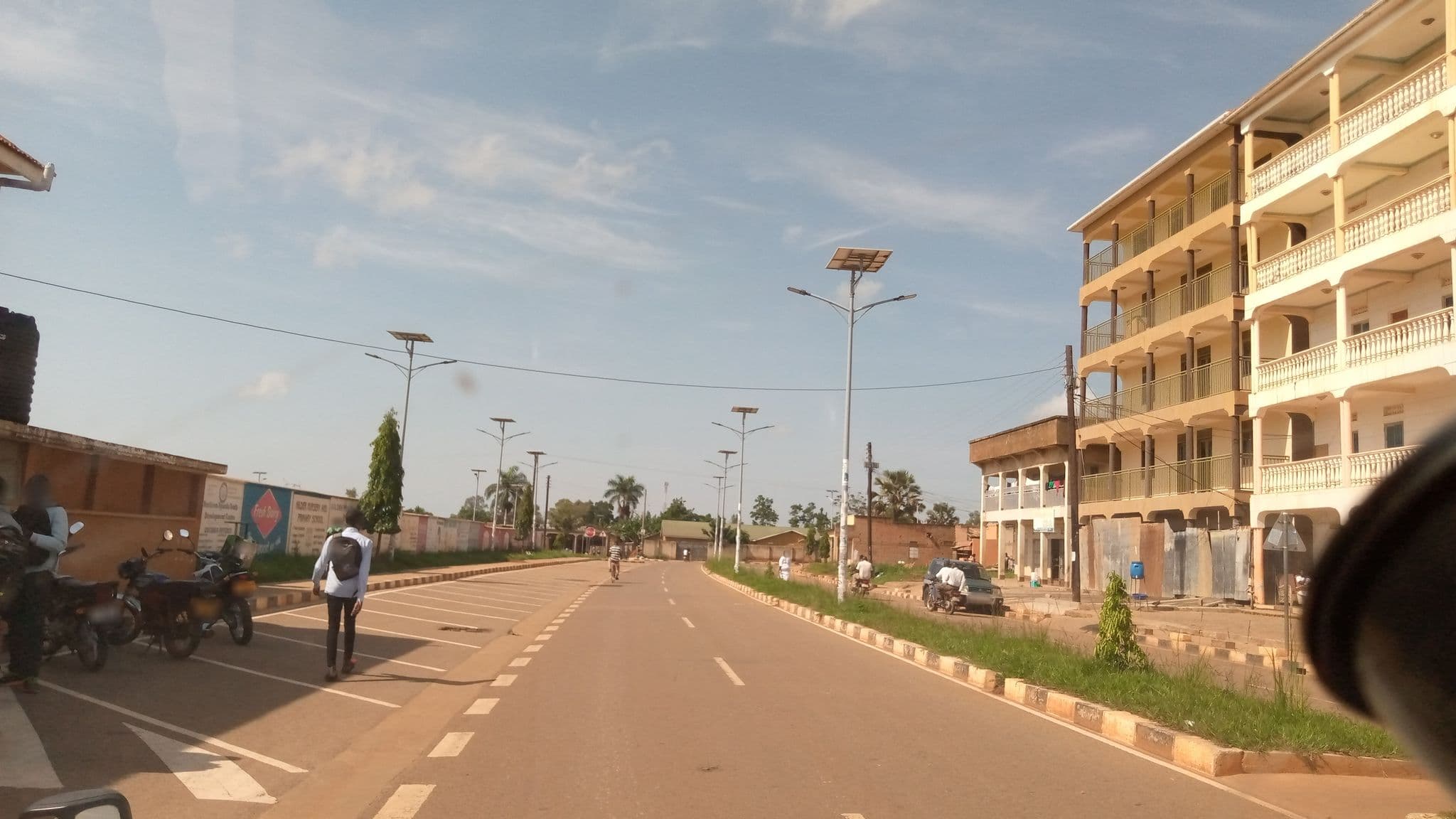 Street view near Golden Gate Hotel, Gulu — © tumusiimeronald (CC BY-SA · Mapillary)