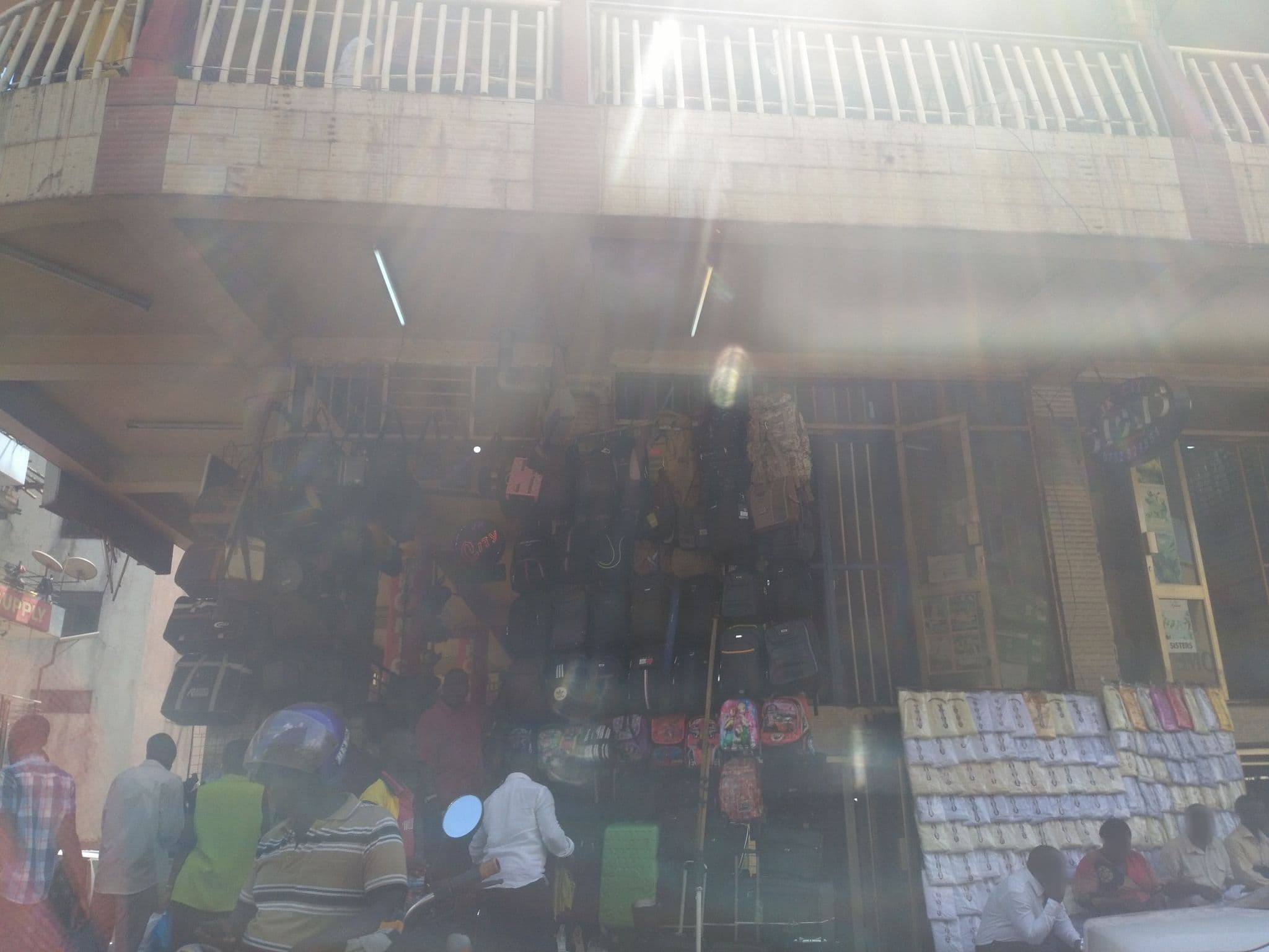 Street view near Tourist Hotel, Kampala