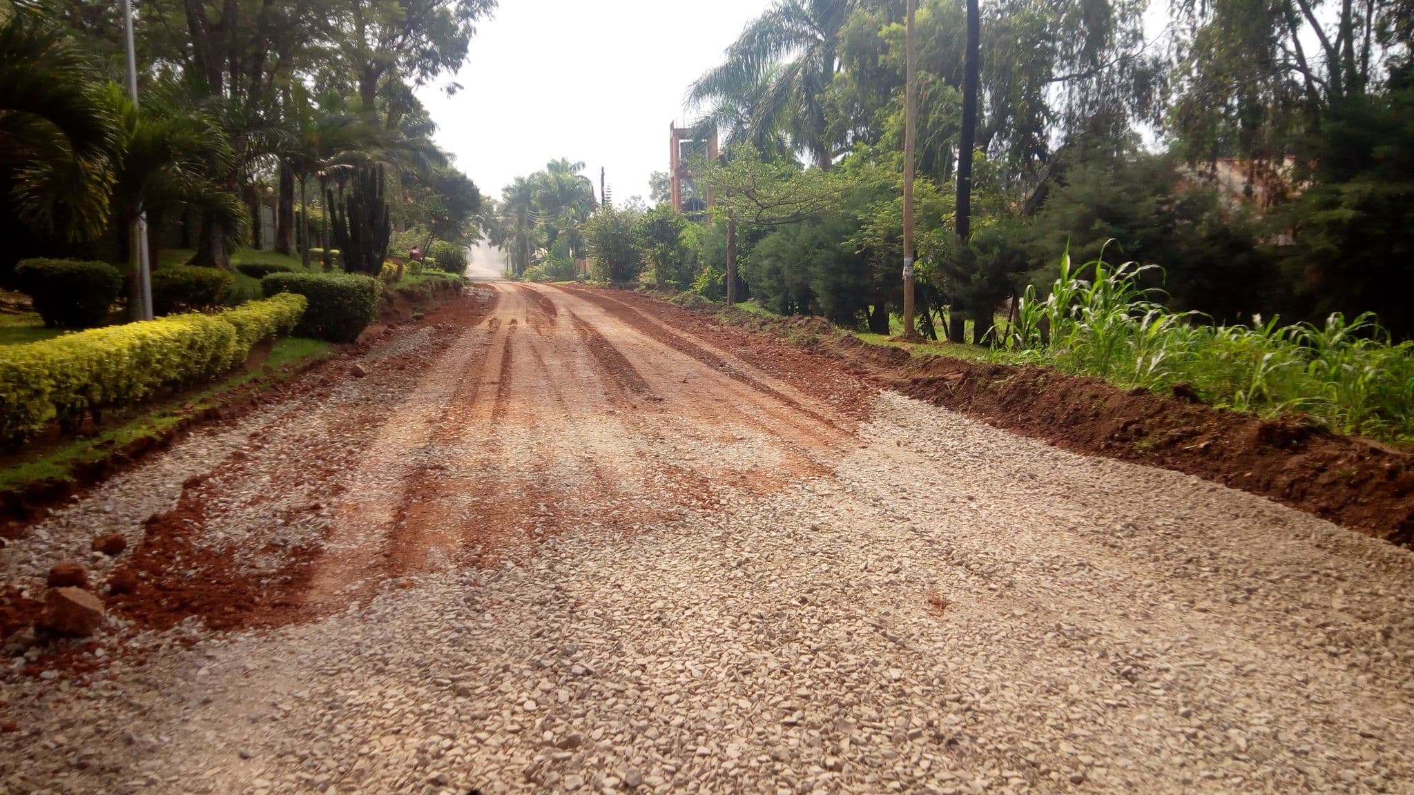 Street view near Green Bag Guesthouse, Kireka — © musawo (CC BY-SA · Mapillary)