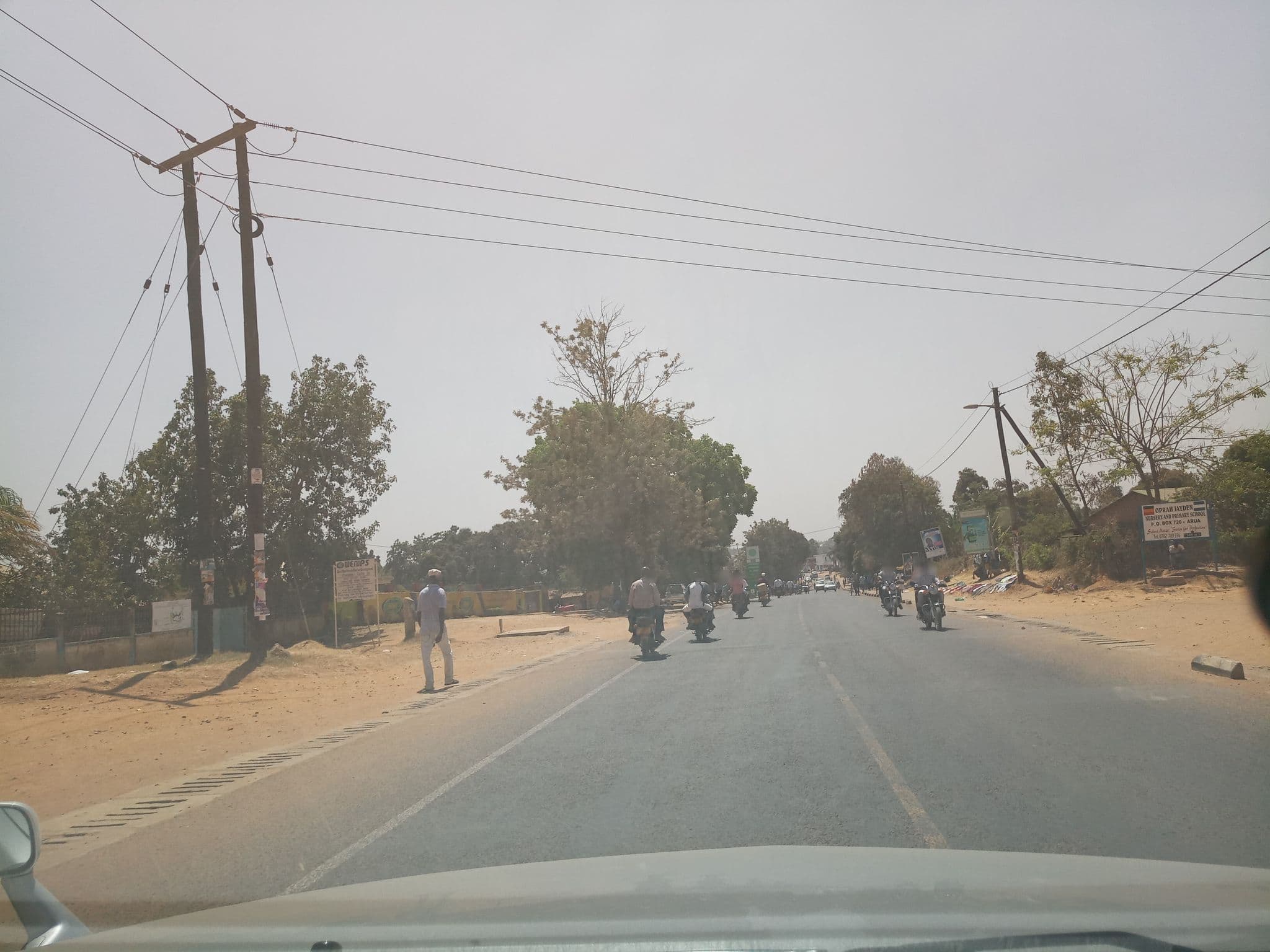 Street view near Hillview, Arua — © mugisha (CC BY-SA · Mapillary)