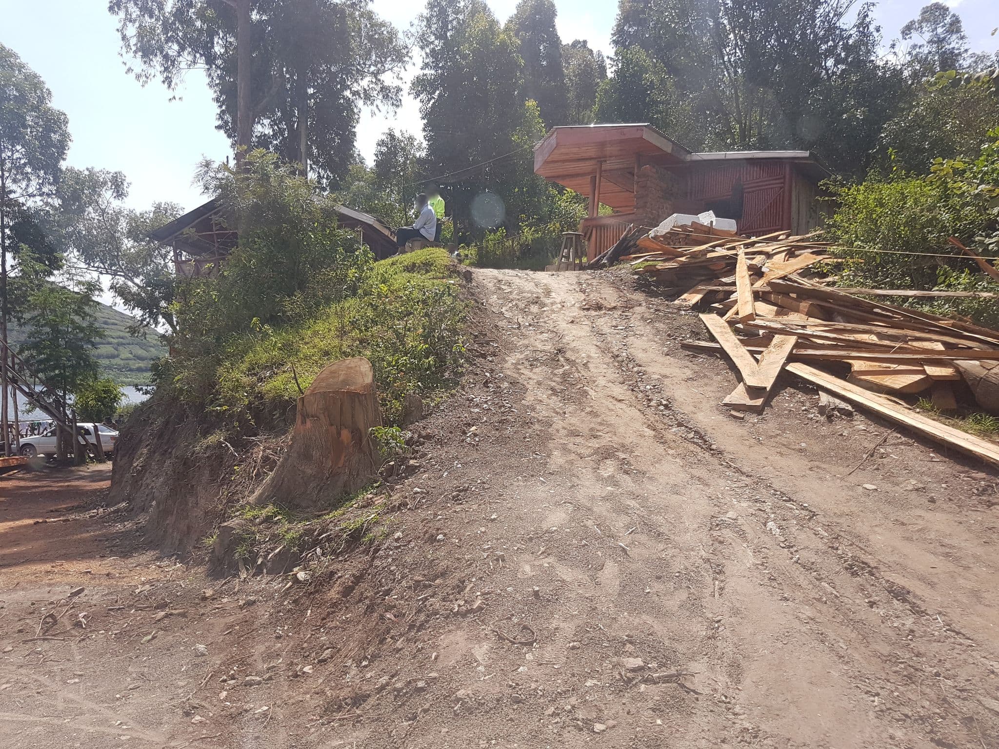 Street view near Mutanda Eco-Community Center, Kisoro — © shamillah (CC BY-SA · Mapillary)