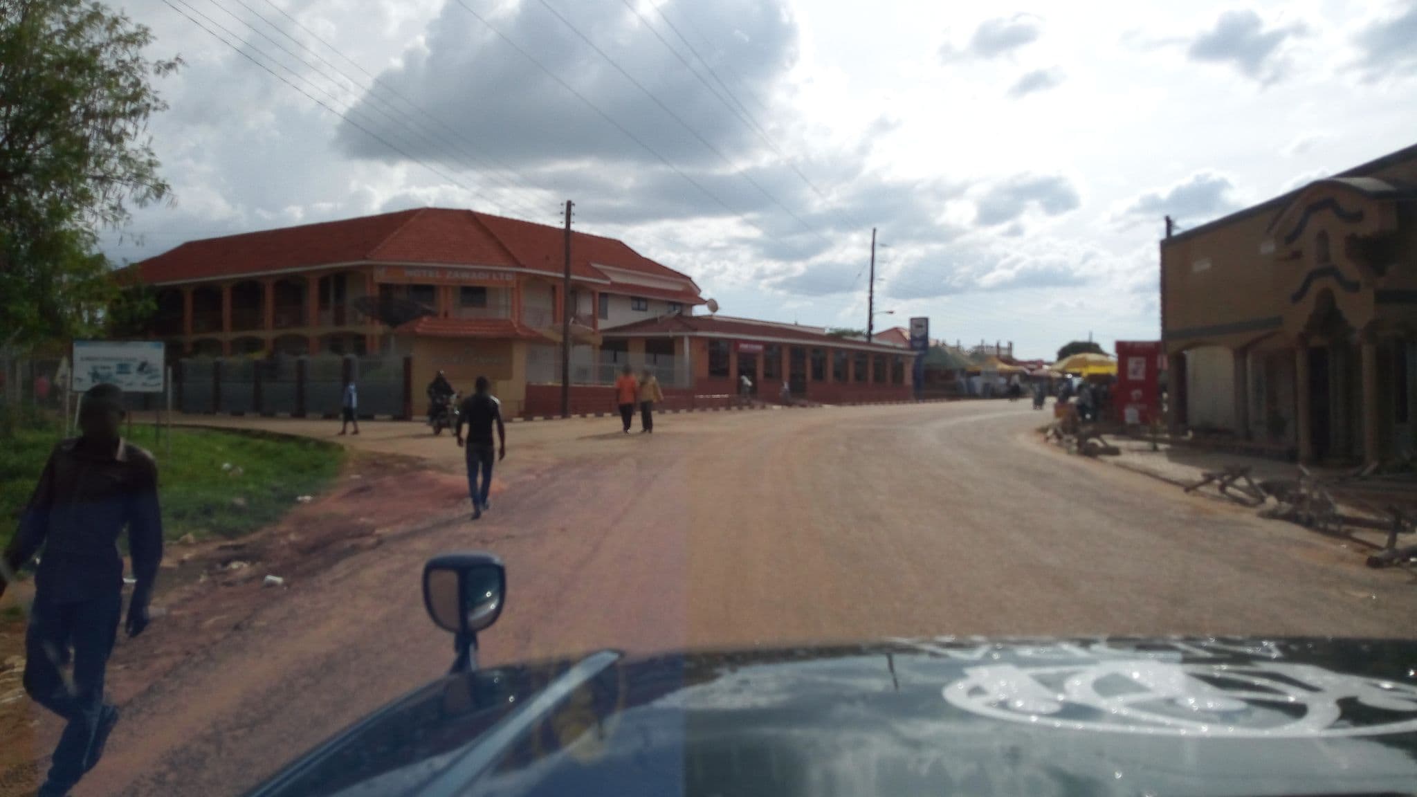 Street view near Bucolic Hotel, Adjumani — © moses (CC BY-SA · Mapillary)