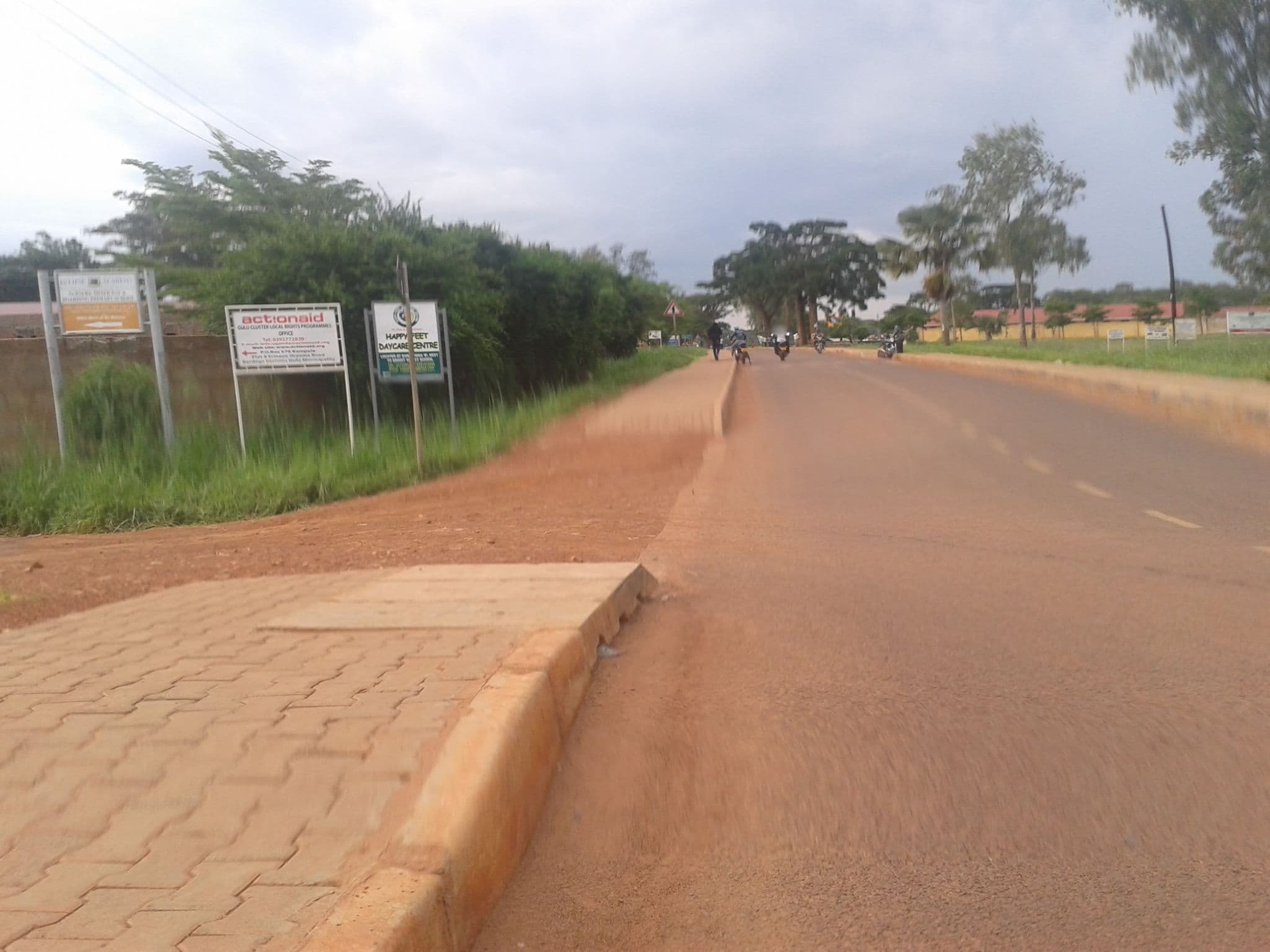 Street view near Ot Otogo, Gulu — © charlesnyeks (CC BY-SA · Mapillary)