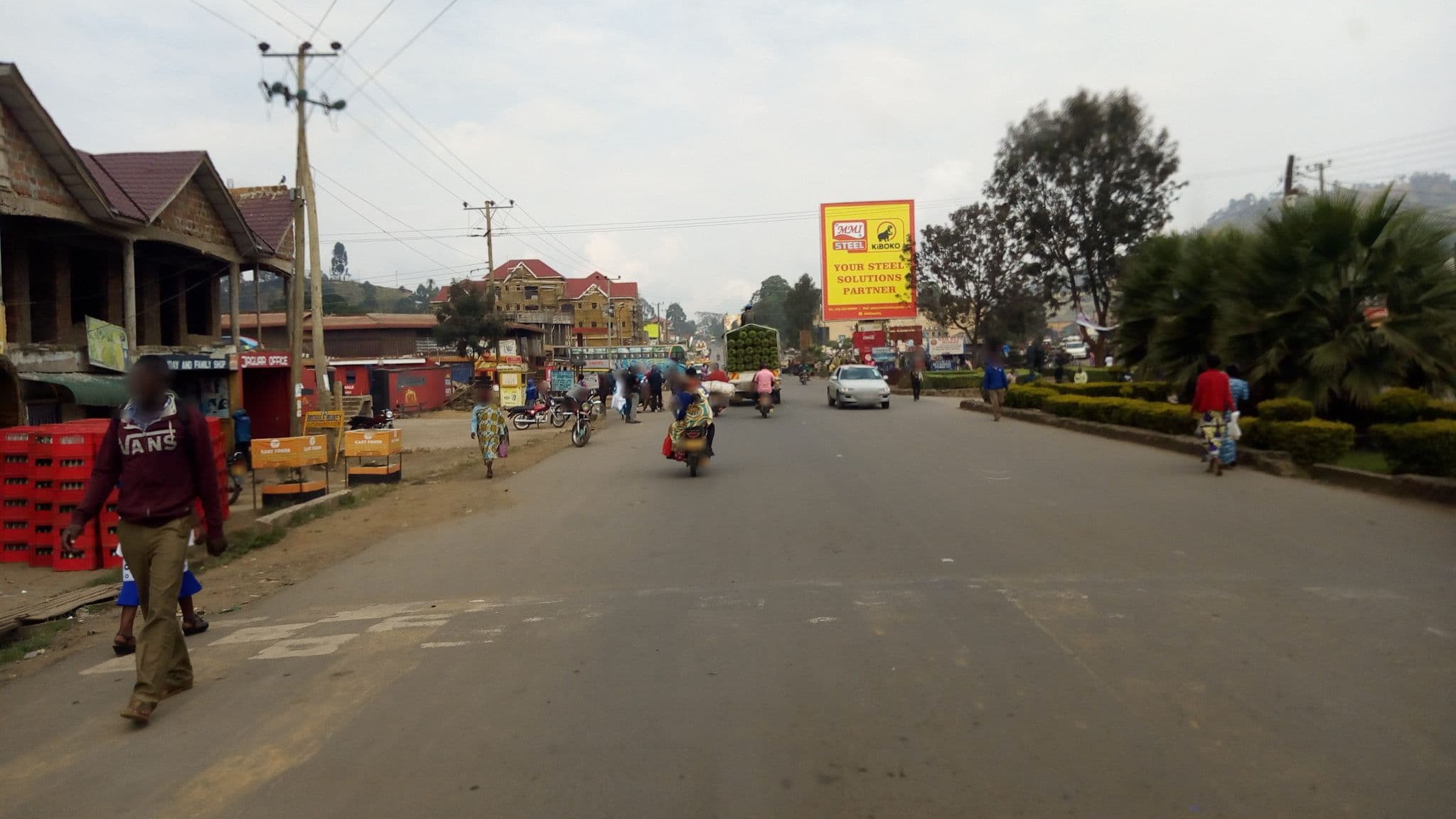 Street view near Ddemberyo Hotel, Kisoro — © klain890 (CC BY-SA · Mapillary)
