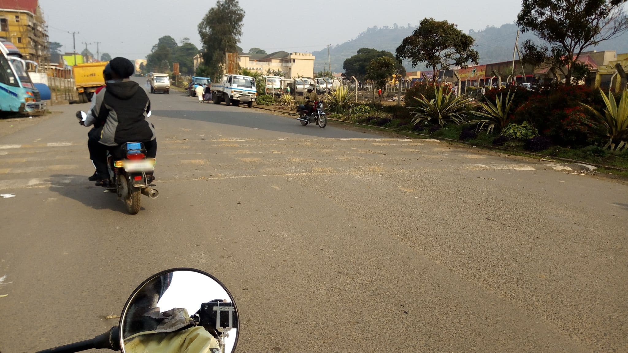 Street view near Ian Point Motel, Kisoro — © michealyani (CC BY-SA · Mapillary)