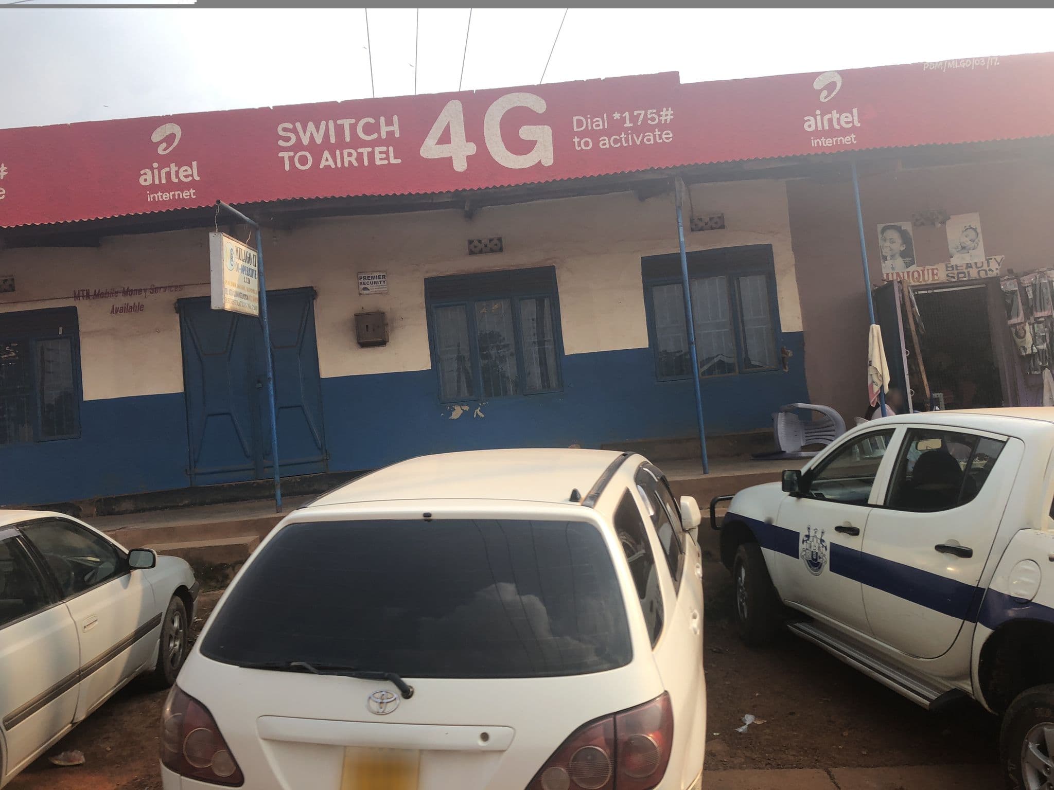 Street view near Kida Guesthouse, Kampala
