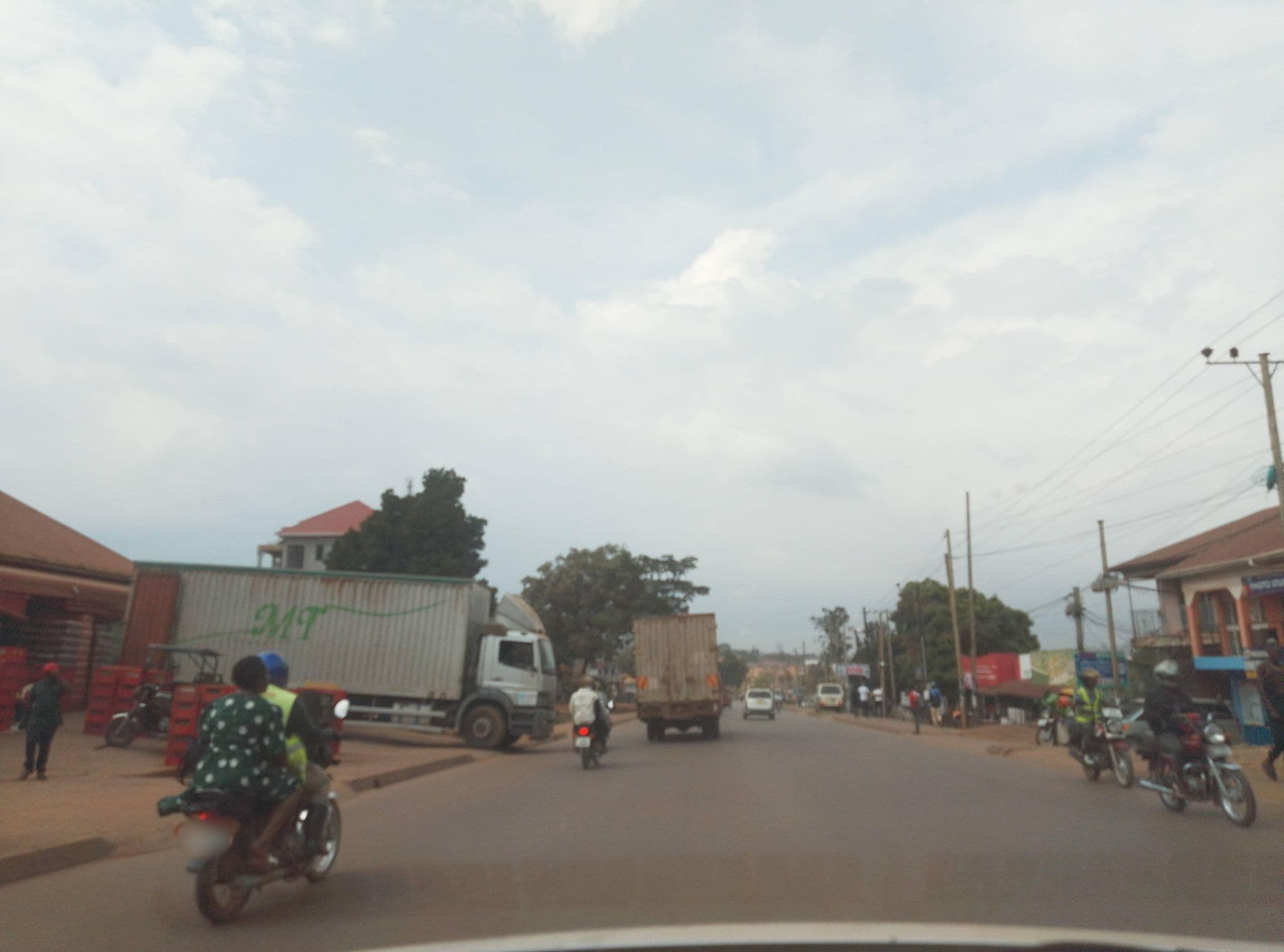 Street view near Edina Guest House, Nansana — © bagonzars (CC BY-SA · Mapillary)