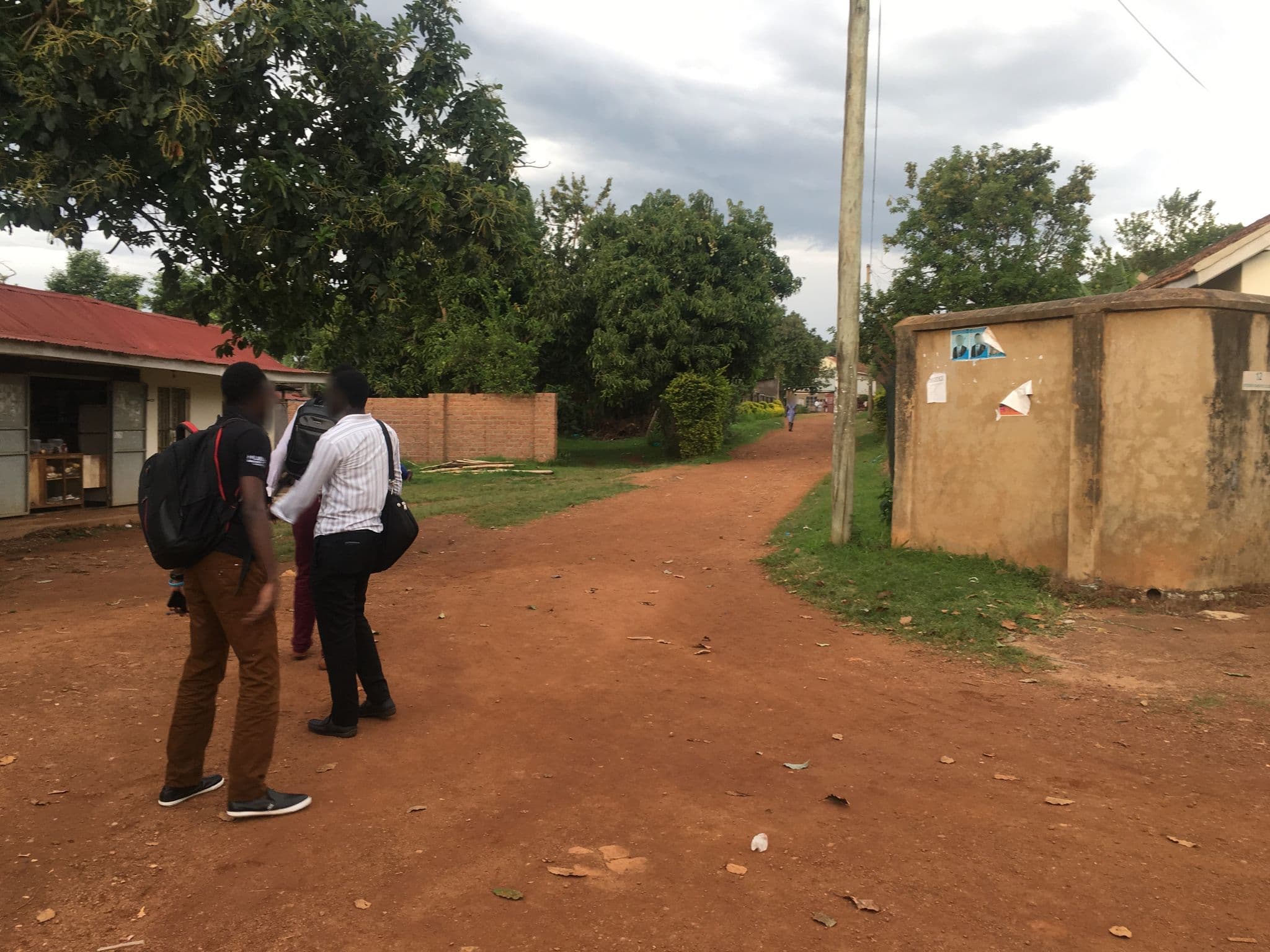 Street view near M and V, Entebbe — © matilda (CC BY-SA · Mapillary)