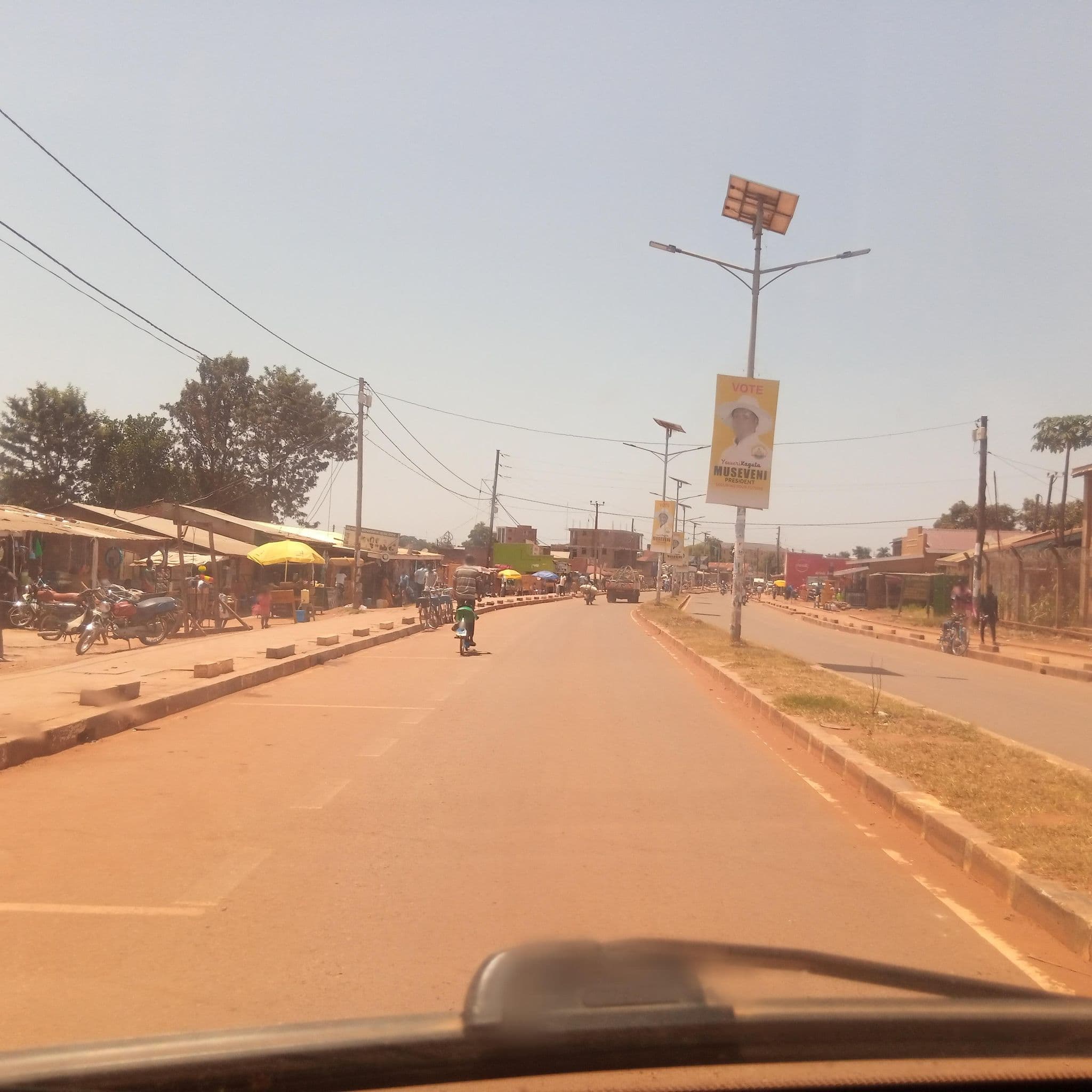 Street view near Atomi Guest House, Lira — © ebongc137 (CC BY-SA · Mapillary)