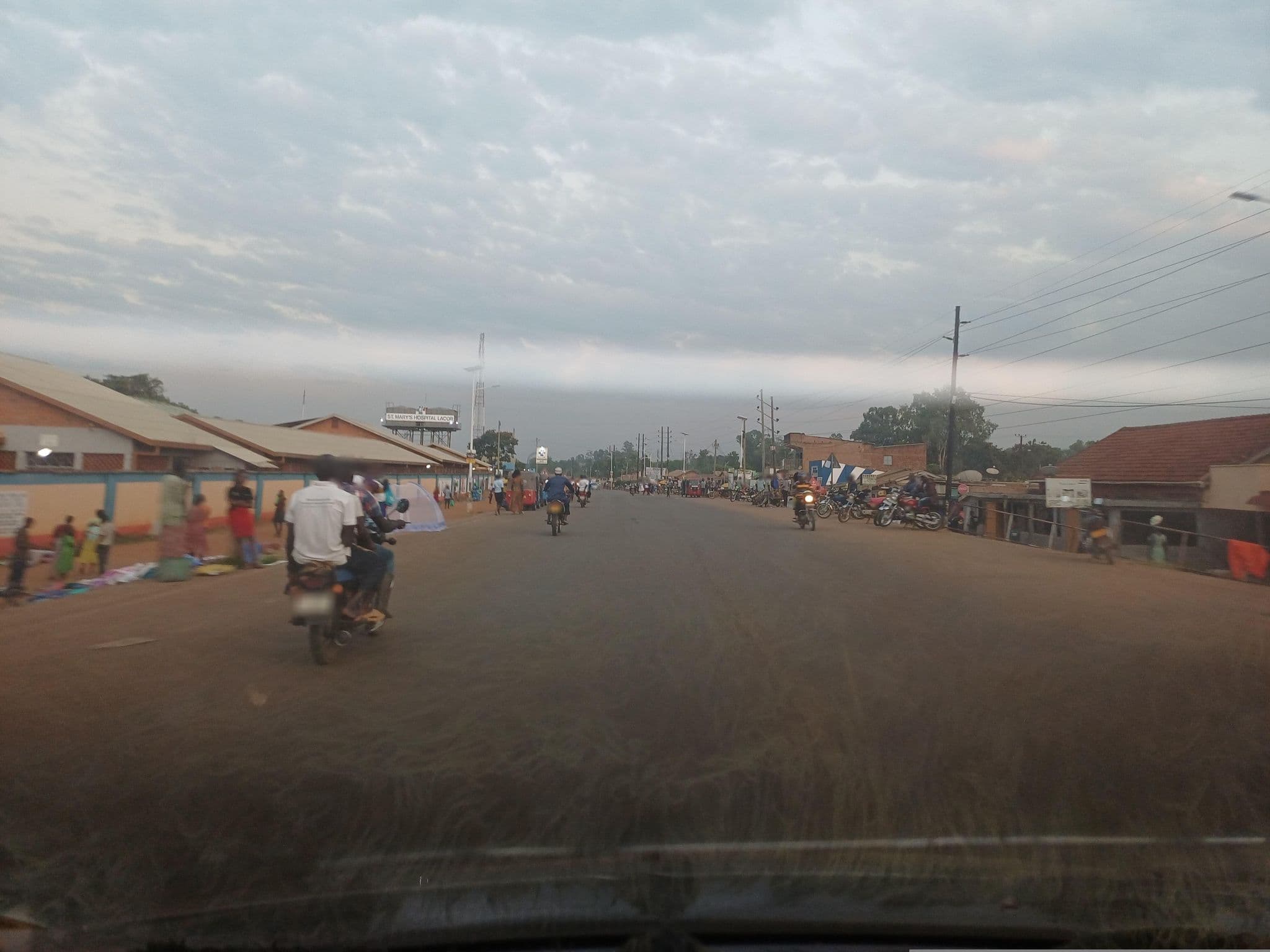 Street view near Hospital View Hotel, Gulu — © jozef020 (CC BY-SA · Mapillary)