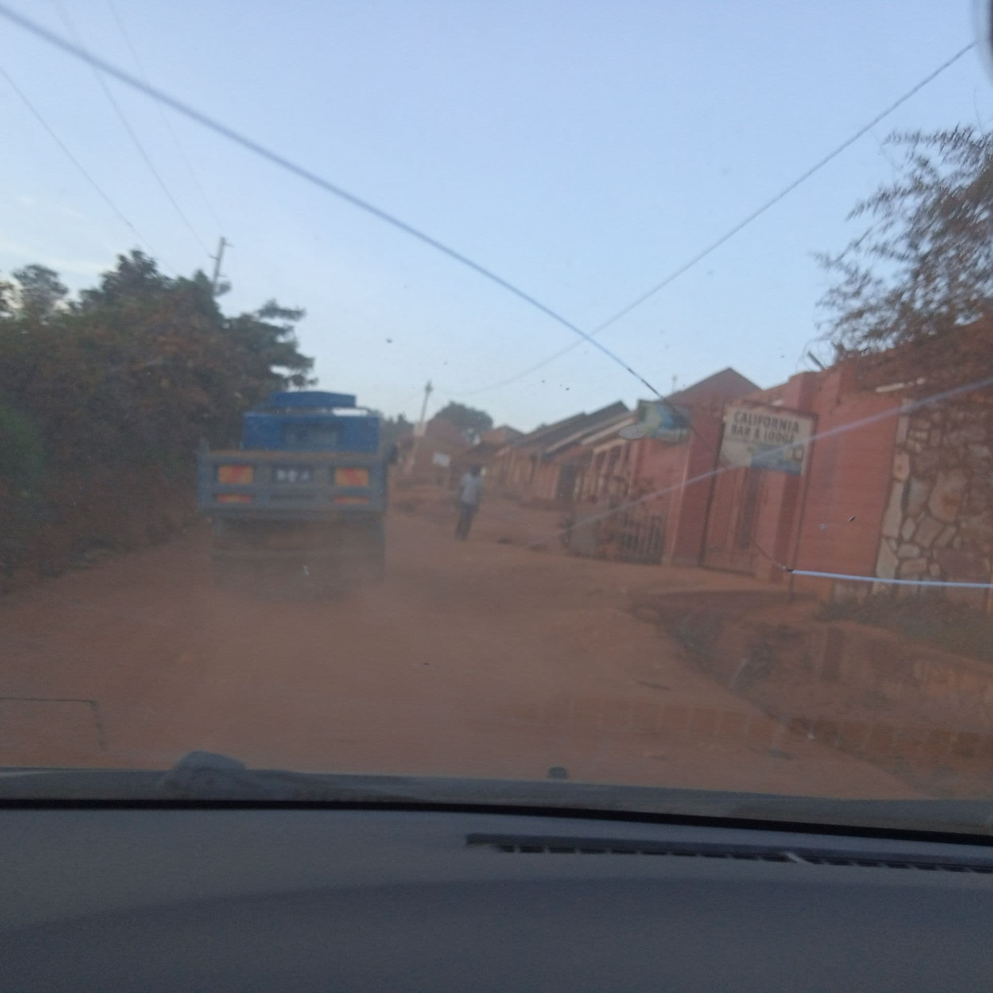Street view near California Bar & Lodge, Masaka — © ngumenawesamson (CC BY-SA · Mapillary)