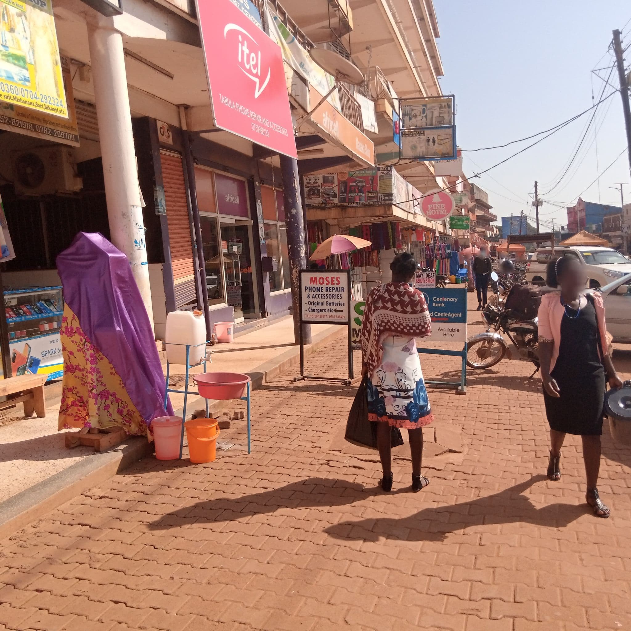 Street view near Pine Hotel, Masaka — © ajwang (CC BY-SA · Mapillary)