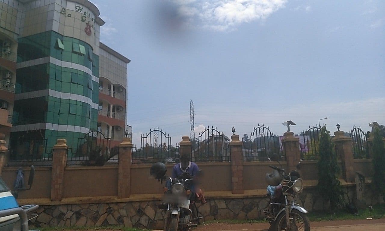 Street view near Hotel La Grande, Kampala