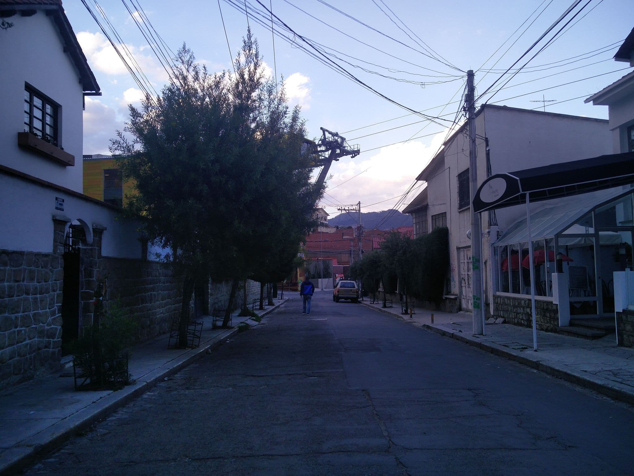 Street view near Casa Fusión Hotel Boutique, La Paz