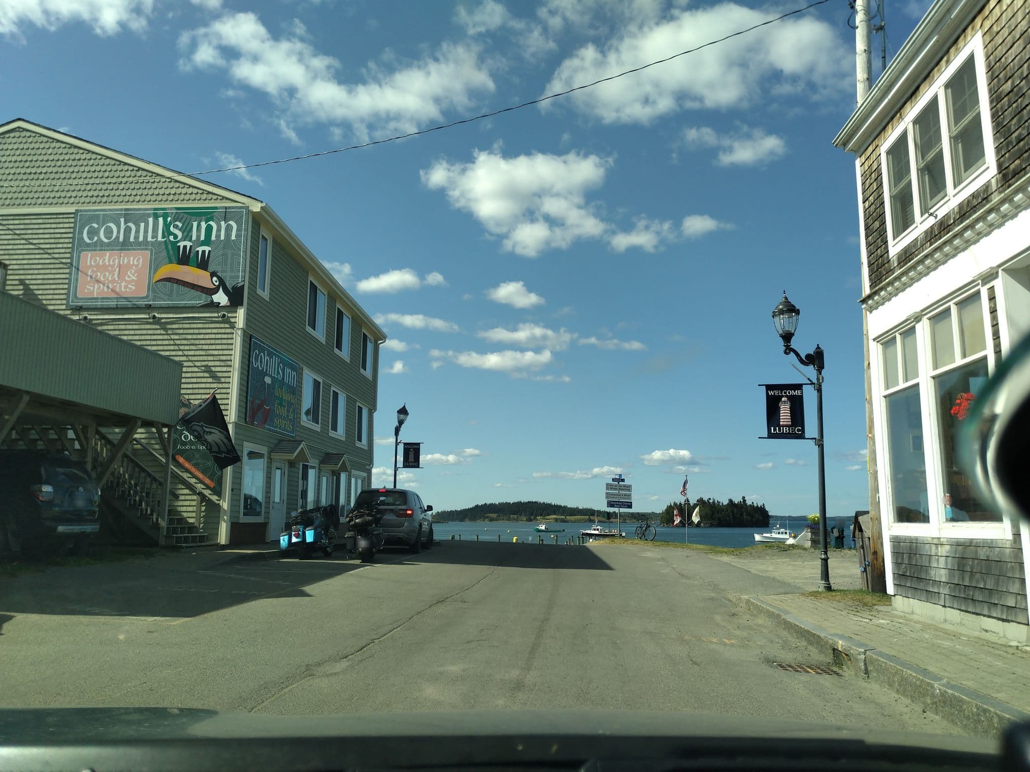 Street view near Water Street Tavern and Inn, East Machias — © sparks (CC BY-SA · Mapillary)