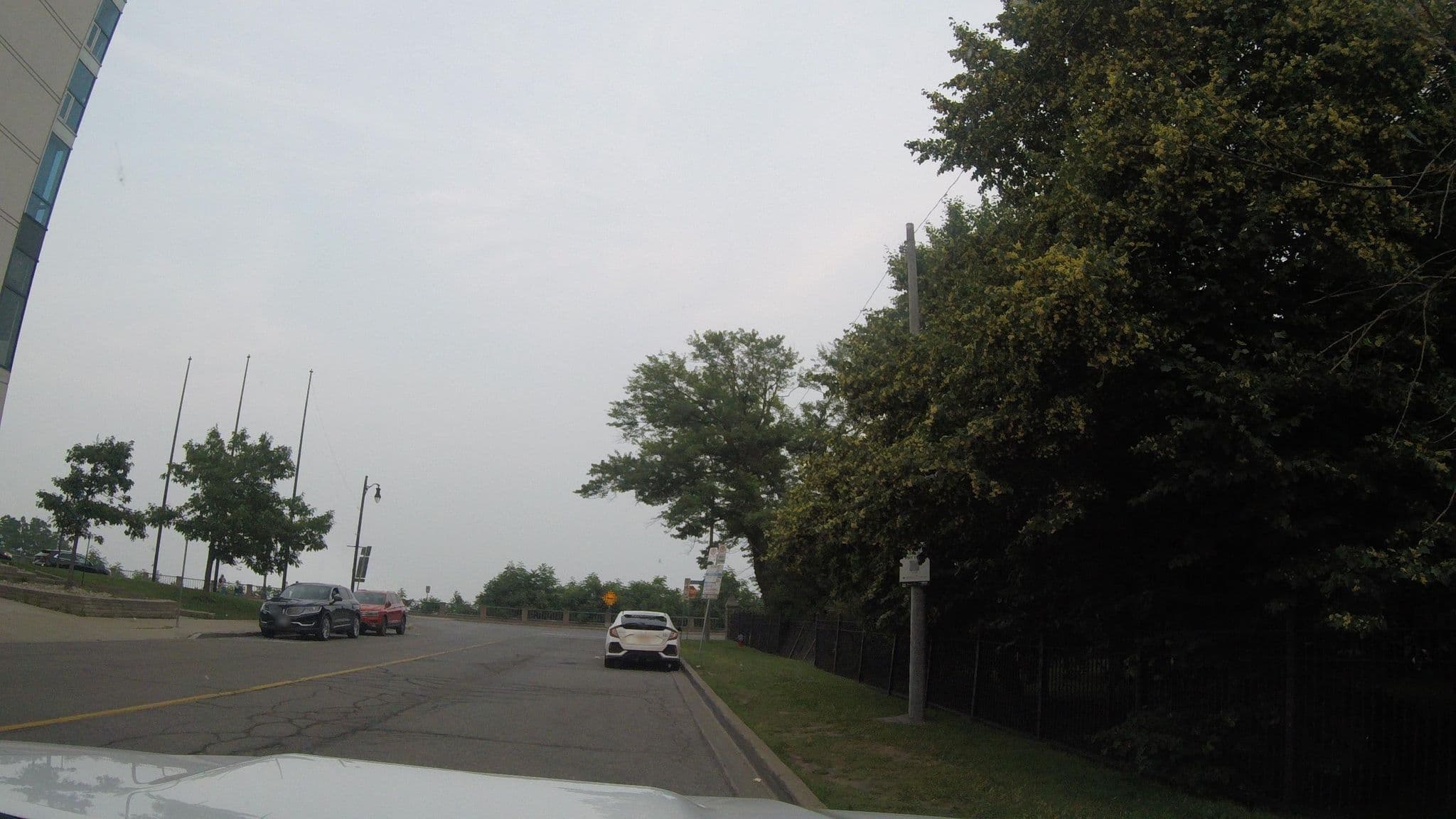 Street view near Marriott on the Falls Hotel, Niagara Falls