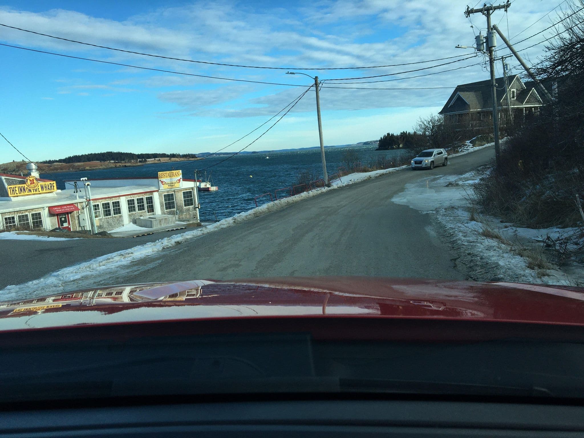 Street view near The Inn on the Wharf, East Machias — © ExlporinInMaine (CC BY-SA · Mapillary)