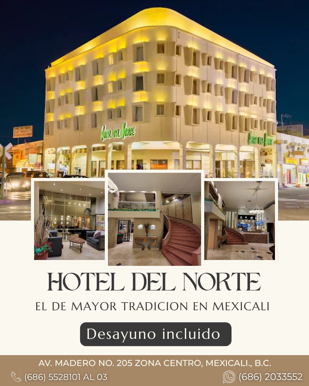 Hotel Del Norte, Hotel in Calexico