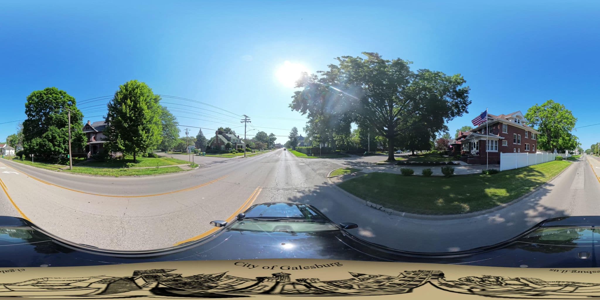 Street view near Seacord House, Galesburg — © galesburggis (CC BY-SA · Mapillary)