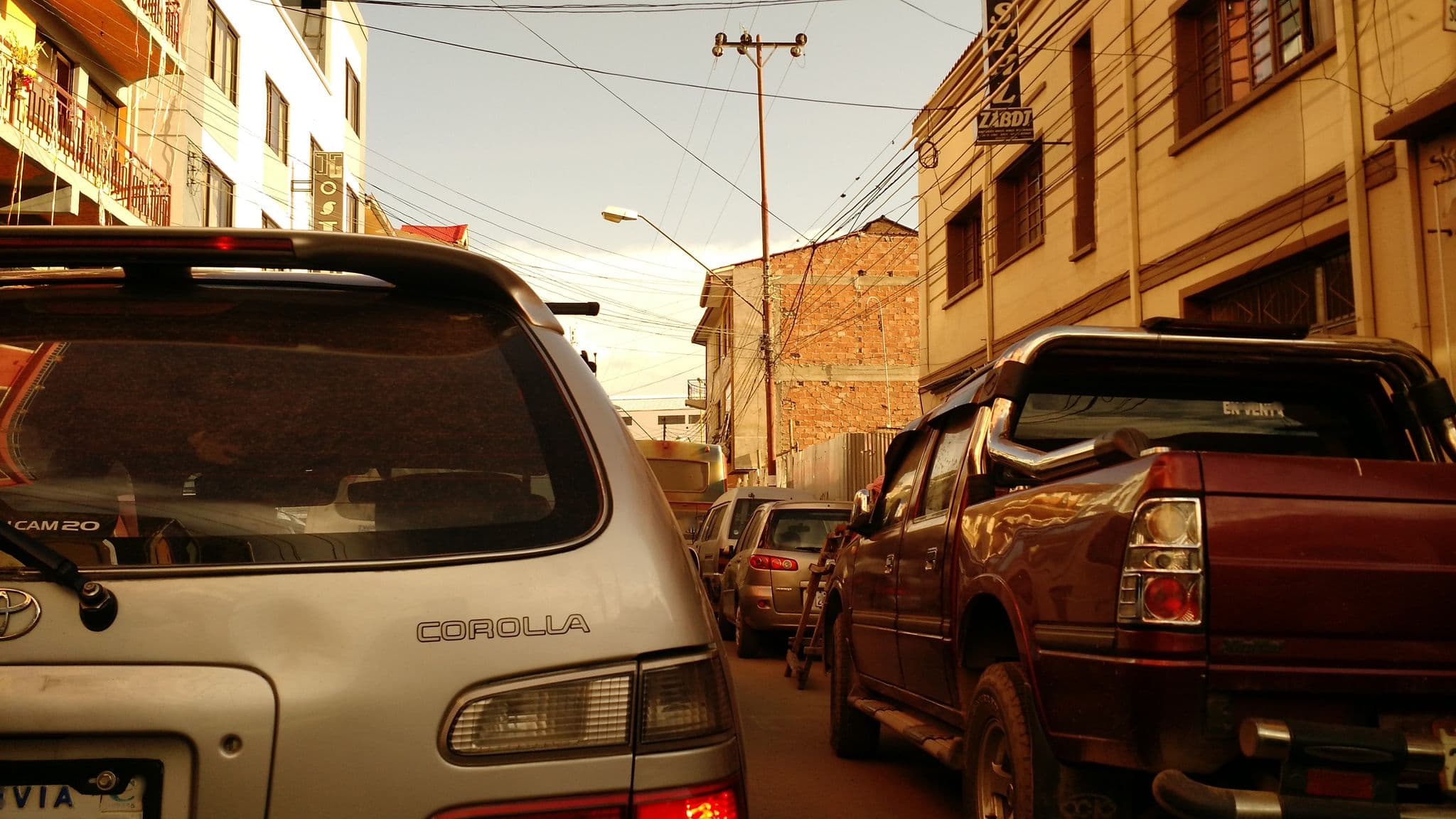 Street view near Hostal Belen, Cochabamba — © alexrox (CC BY-SA · Mapillary)