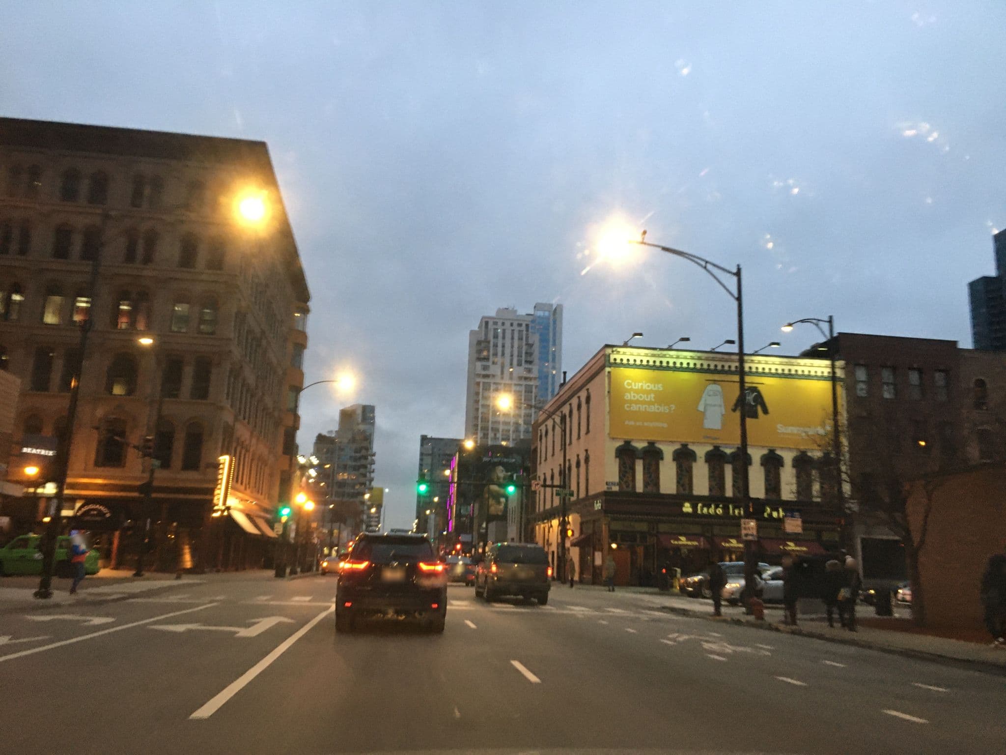 Street view near Aloft Chicago City Center, Chicago Loop