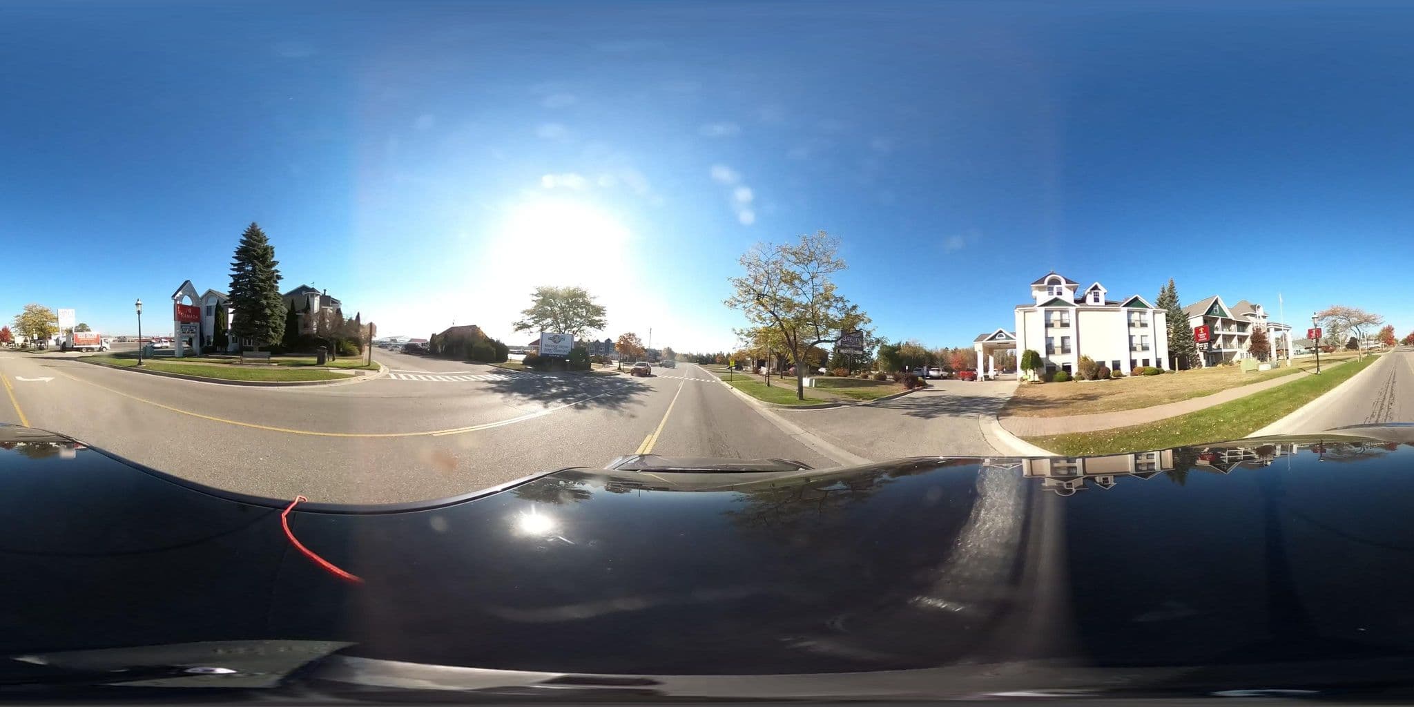 Street view near Bayside Hotel of Mackinac, Saint Ignace
