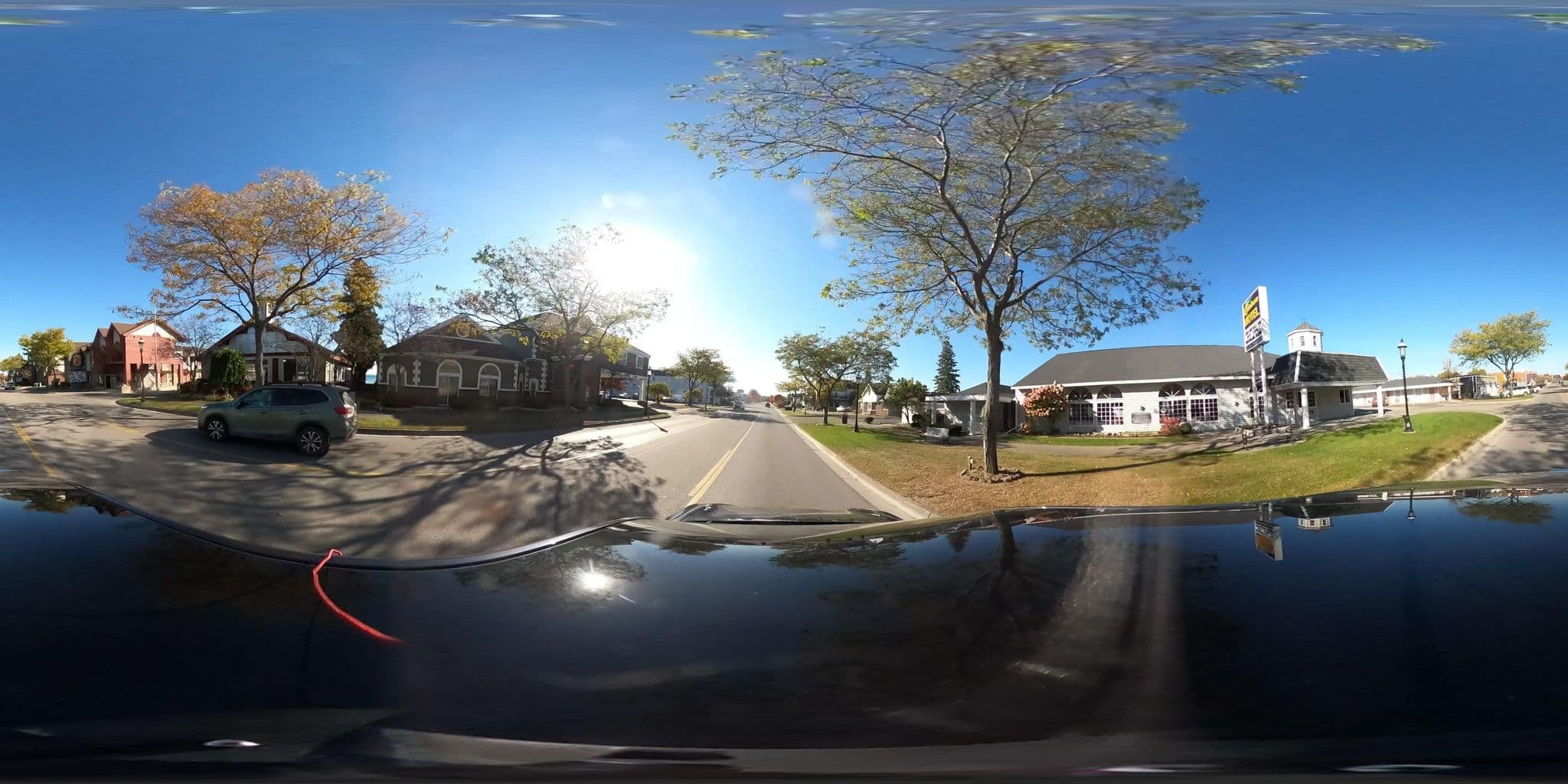 Street view near Rainbow Motel, Saint Ignace