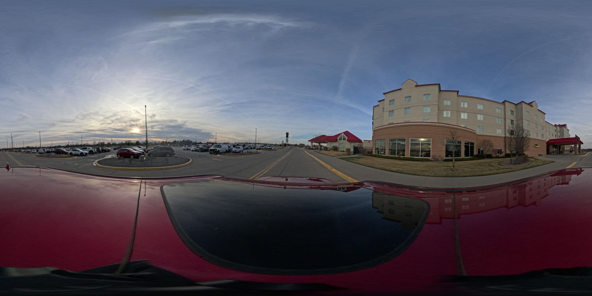 Street view near Prairie Meadows Hotel, Bondurant — © Hopen111 (CC BY-SA · Mapillary)