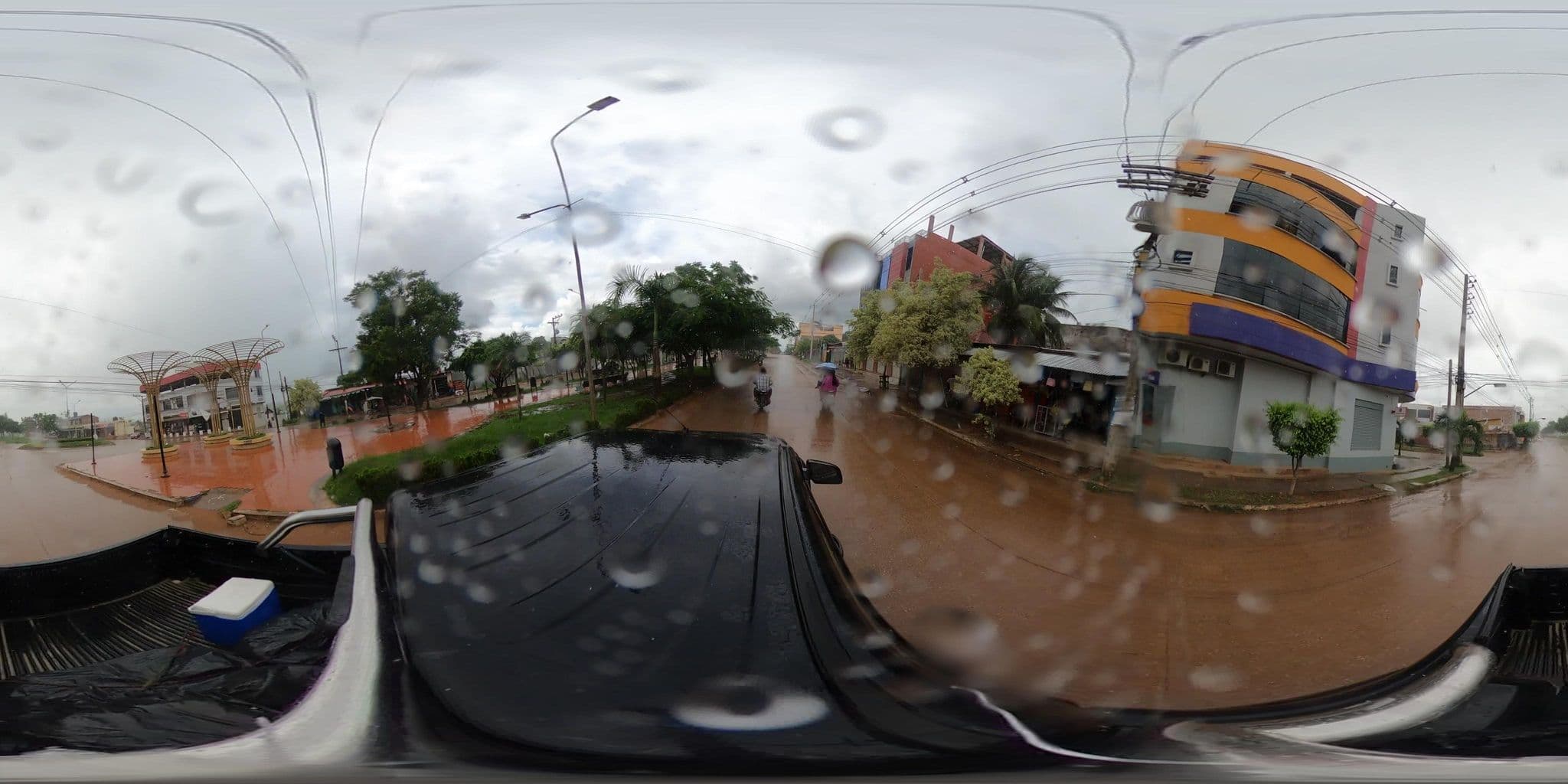 Street view near Amazonia Hotel, Cobija — © jaderbavaresco (CC BY-SA · Mapillary)
