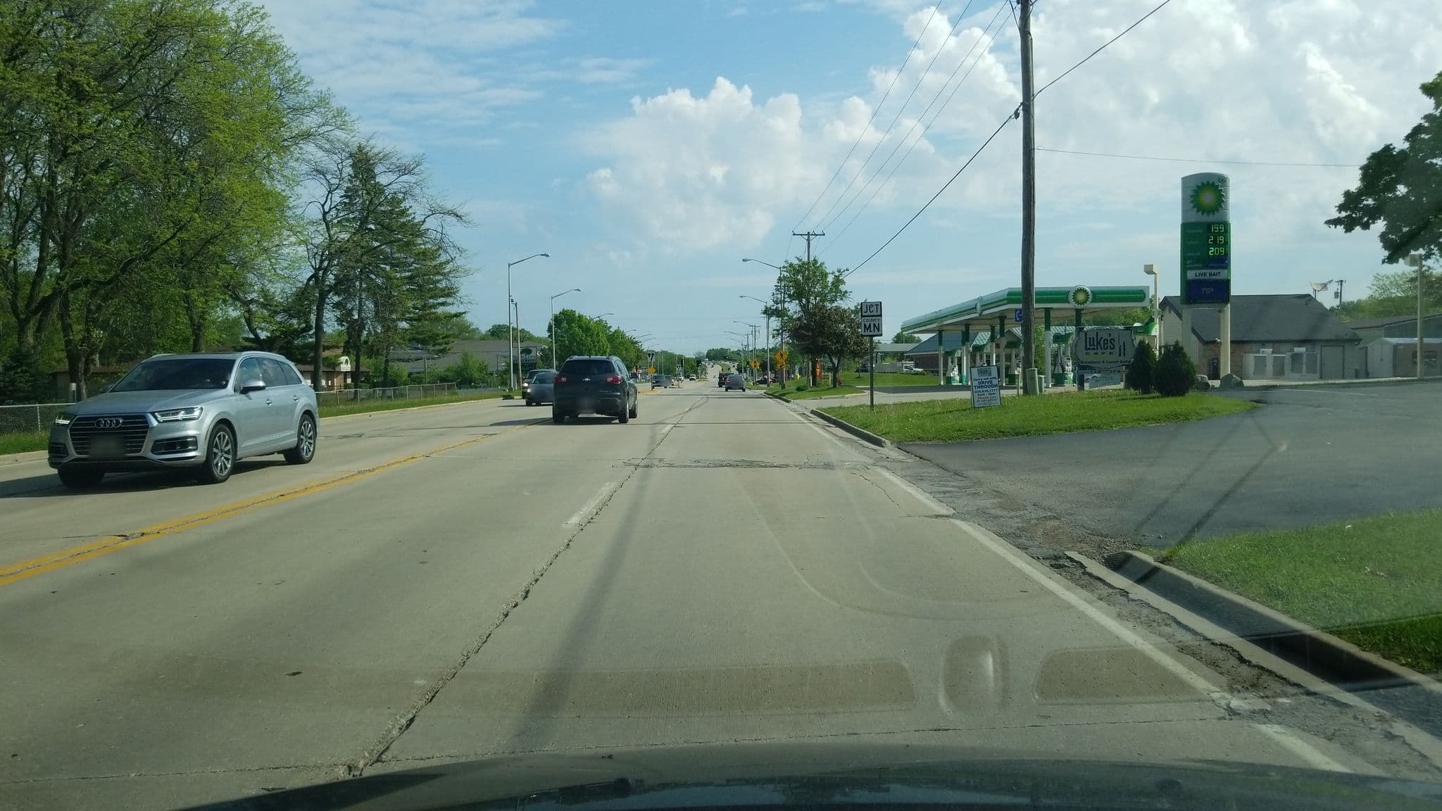 Street view near Babcock County Park Campground, Monona — © baenwort (CC BY-SA · Mapillary)