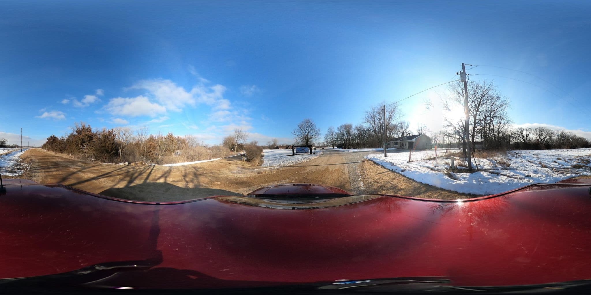 Street view near Sunstream Retreat Center, Madrid — © thatoneiowan (CC BY-SA · Mapillary)